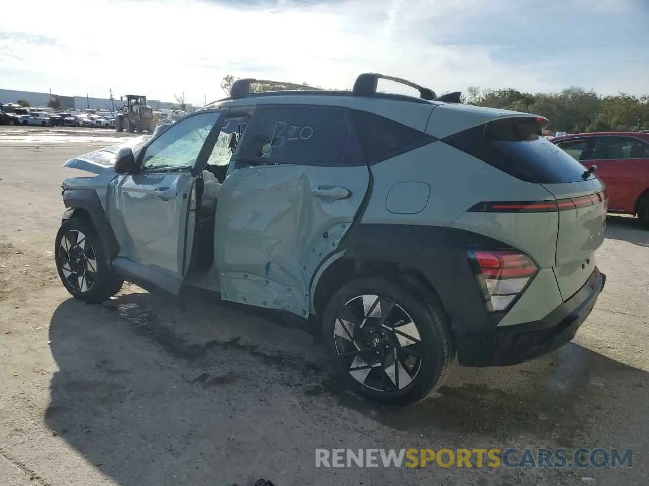 2 Photograph of a damaged car KM8HB3AB9RU059290 HYUNDAI KONA 2024