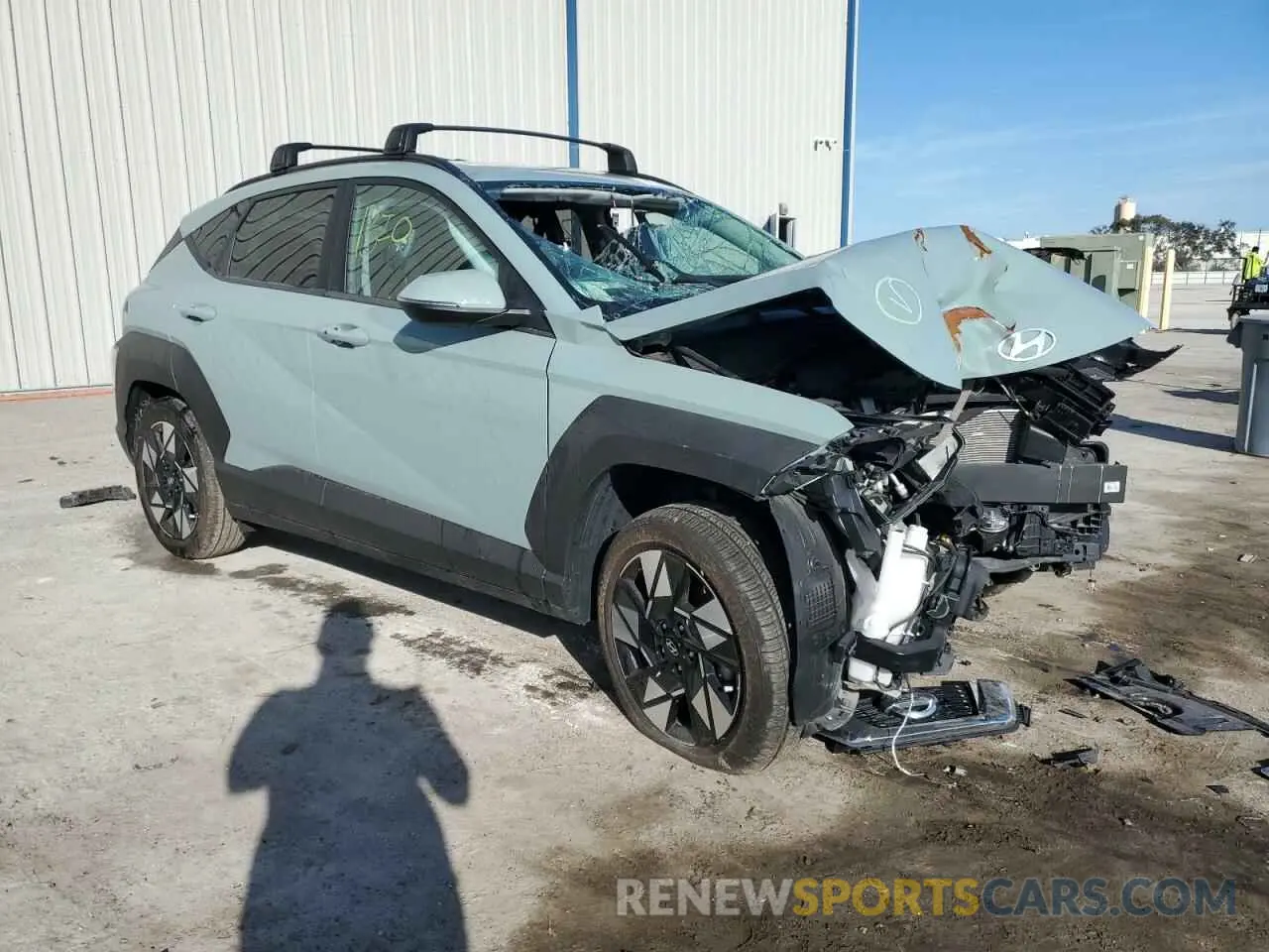 4 Photograph of a damaged car KM8HB3AB9RU059290 HYUNDAI KONA 2024
