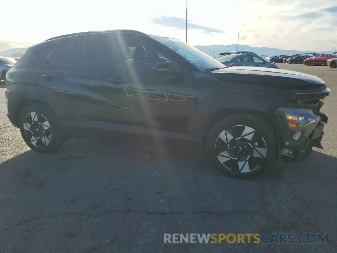 4 Photograph of a damaged car KM8HB3AB9RU069253 HYUNDAI KONA 2024