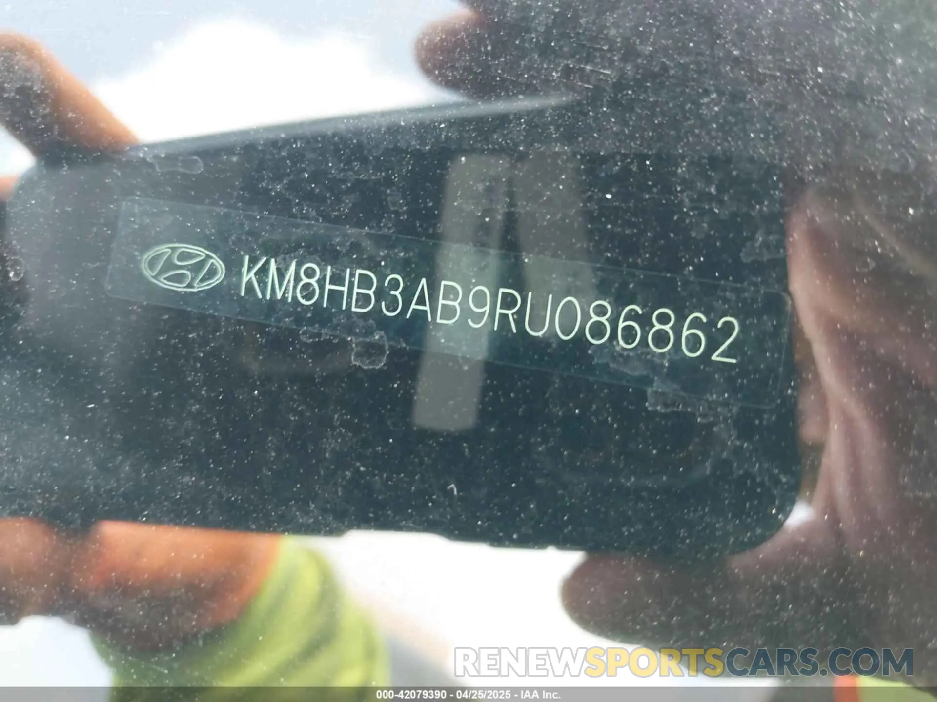 9 Photograph of a damaged car KM8HB3AB9RU086862 HYUNDAI KONA 2024