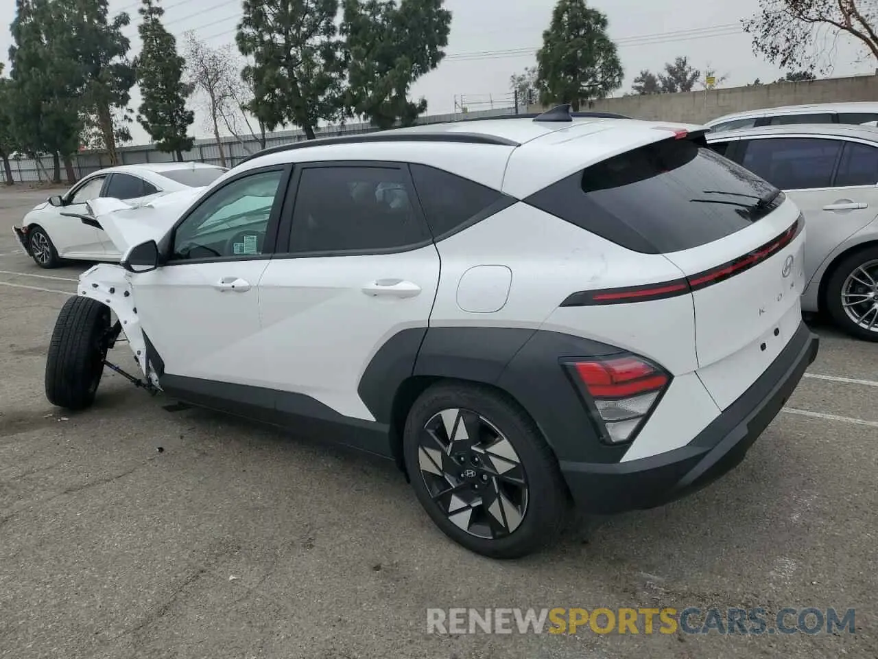 2 Photograph of a damaged car KM8HB3AB9RU097084 HYUNDAI KONA 2024