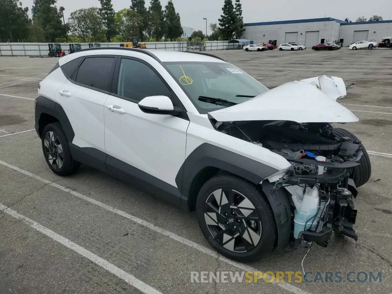4 Photograph of a damaged car KM8HB3AB9RU097084 HYUNDAI KONA 2024
