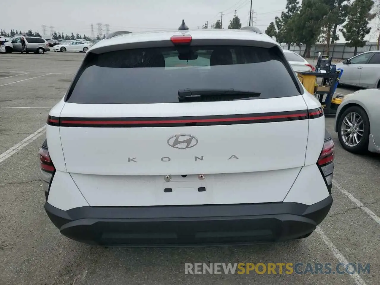 6 Photograph of a damaged car KM8HB3AB9RU097084 HYUNDAI KONA 2024