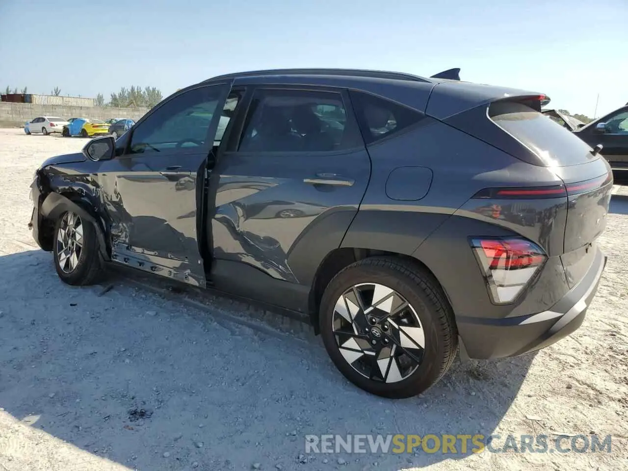 2 Photograph of a damaged car KM8HB3AB9RU101151 HYUNDAI KONA 2024