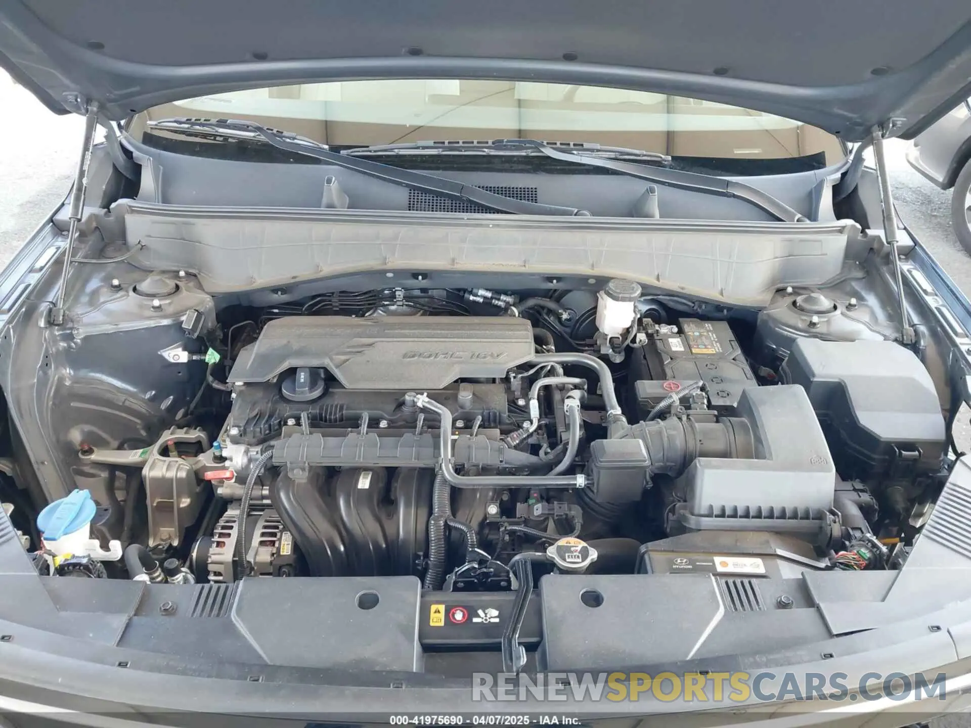 10 Photograph of a damaged car KM8HB3AB9RU117284 HYUNDAI KONA 2024