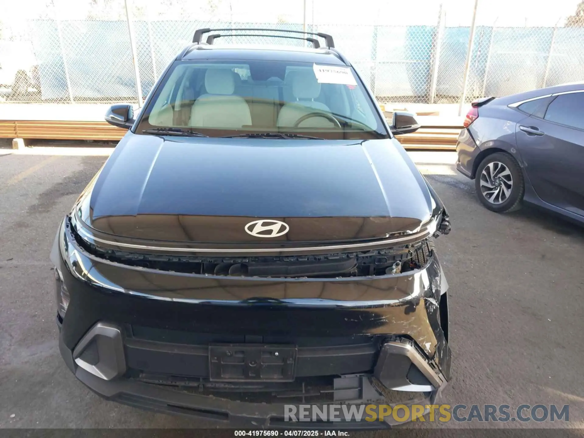 13 Photograph of a damaged car KM8HB3AB9RU117284 HYUNDAI KONA 2024