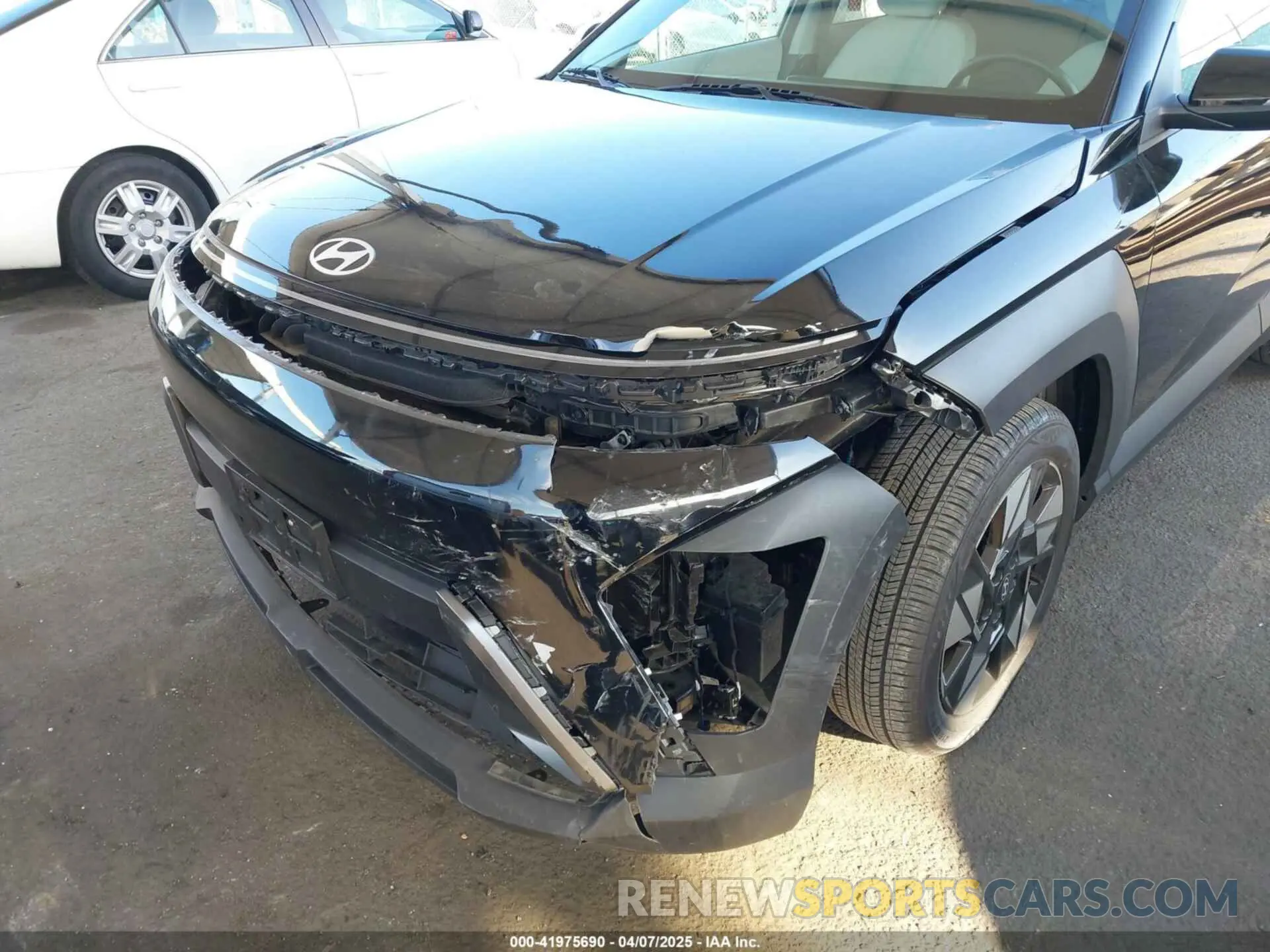 6 Photograph of a damaged car KM8HB3AB9RU117284 HYUNDAI KONA 2024