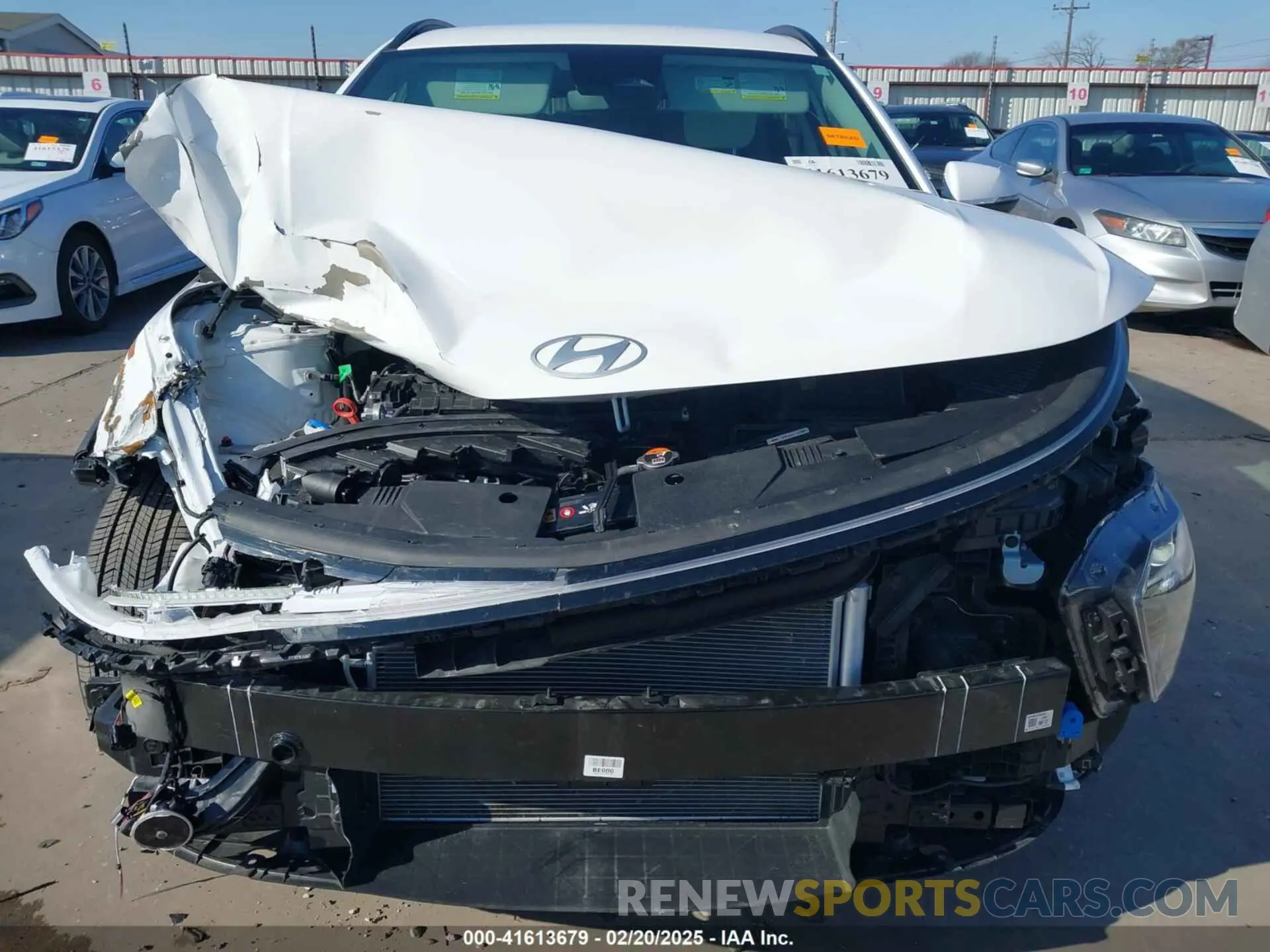 13 Photograph of a damaged car KM8HB3AB9RU130830 HYUNDAI KONA 2024
