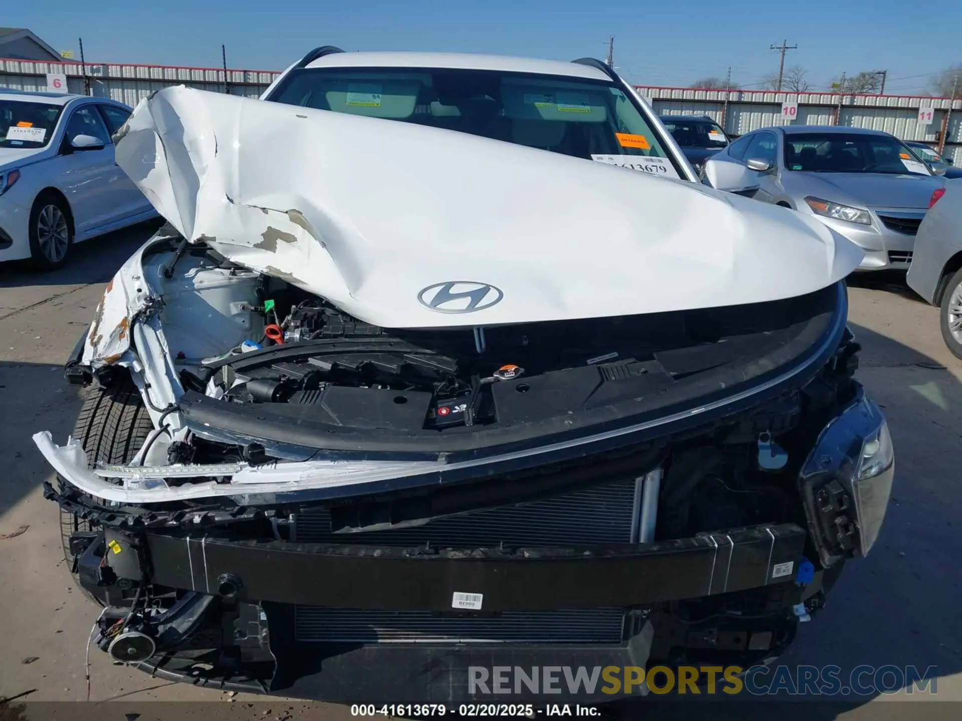 6 Photograph of a damaged car KM8HB3AB9RU130830 HYUNDAI KONA 2024