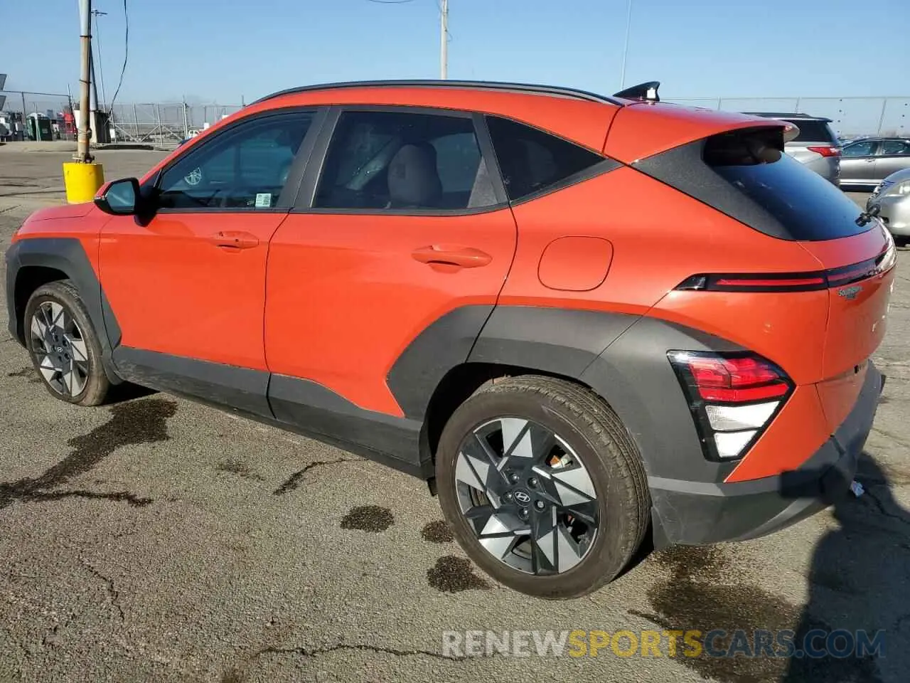 2 Photograph of a damaged car KM8HB3AB9RU139219 HYUNDAI KONA 2024