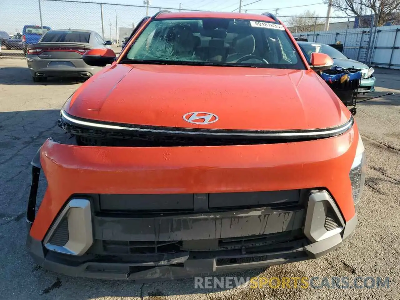 5 Photograph of a damaged car KM8HB3AB9RU139219 HYUNDAI KONA 2024