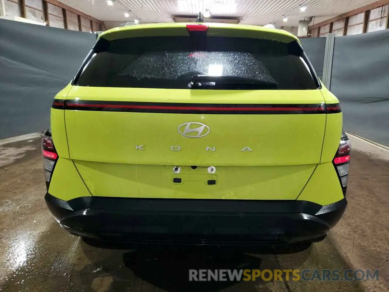 6 Photograph of a damaged car KM8HB3ABXRU067026 HYUNDAI KONA 2024