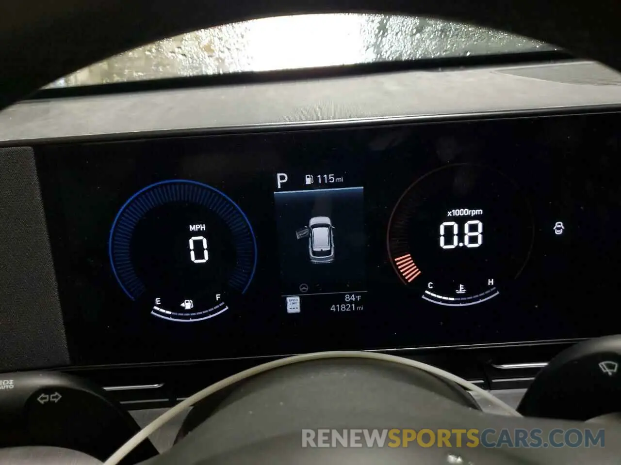 9 Photograph of a damaged car KM8HB3ABXRU067026 HYUNDAI KONA 2024