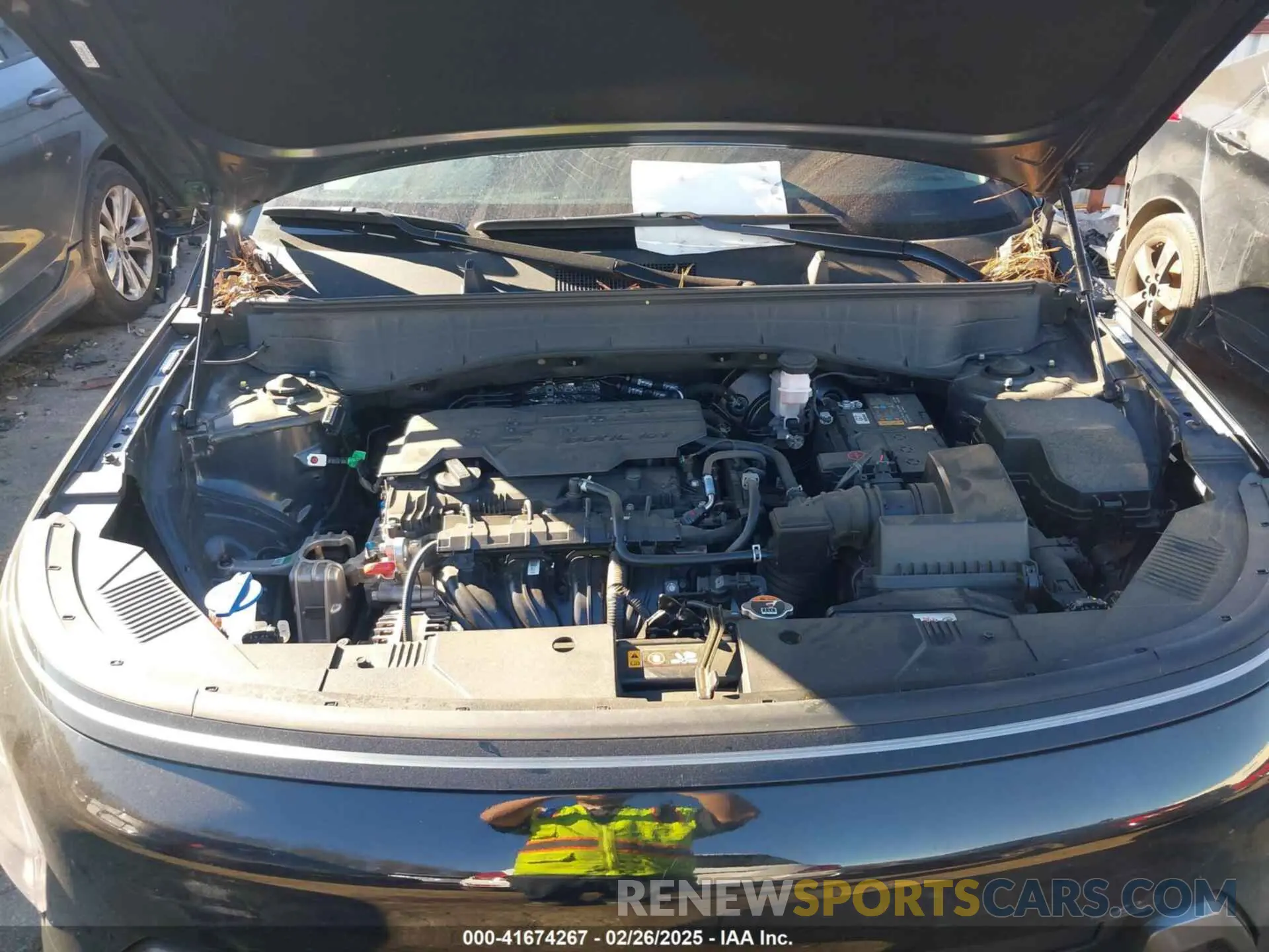 10 Photograph of a damaged car KM8HB3ABXRU081282 HYUNDAI KONA 2024