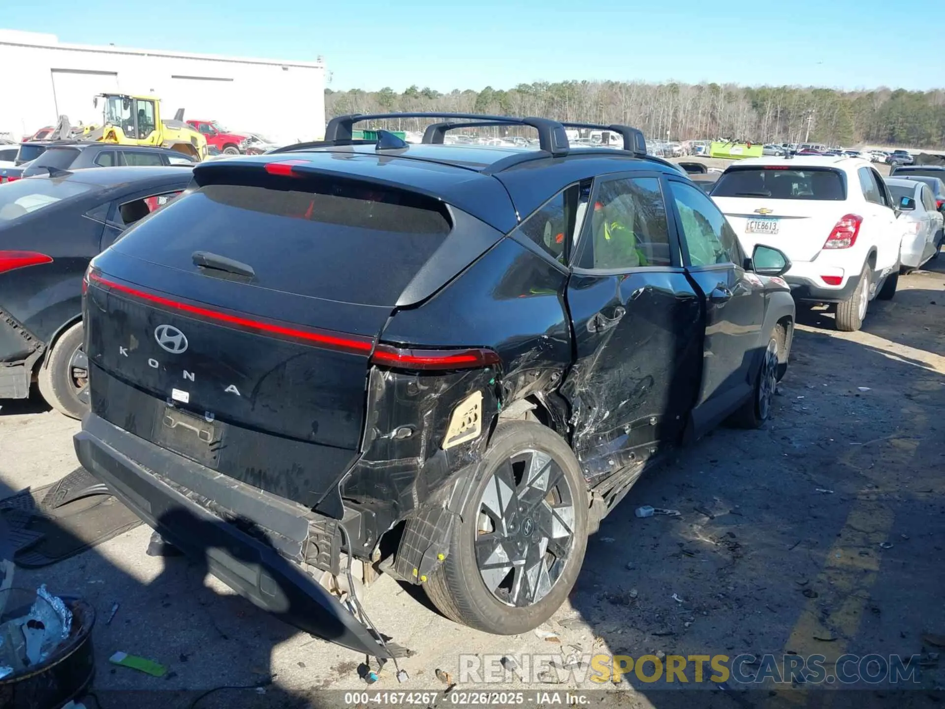4 Photograph of a damaged car KM8HB3ABXRU081282 HYUNDAI KONA 2024
