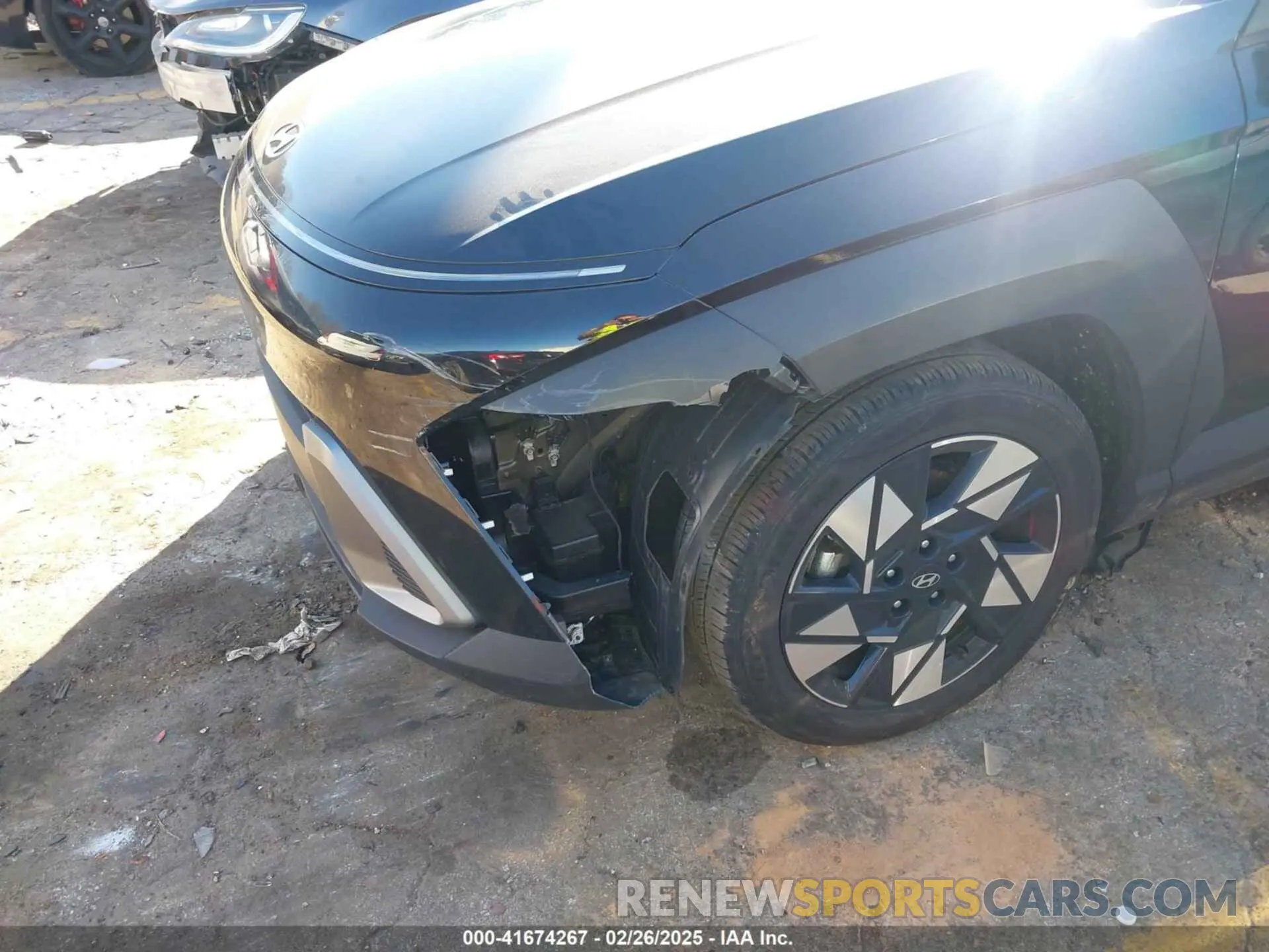 6 Photograph of a damaged car KM8HB3ABXRU081282 HYUNDAI KONA 2024