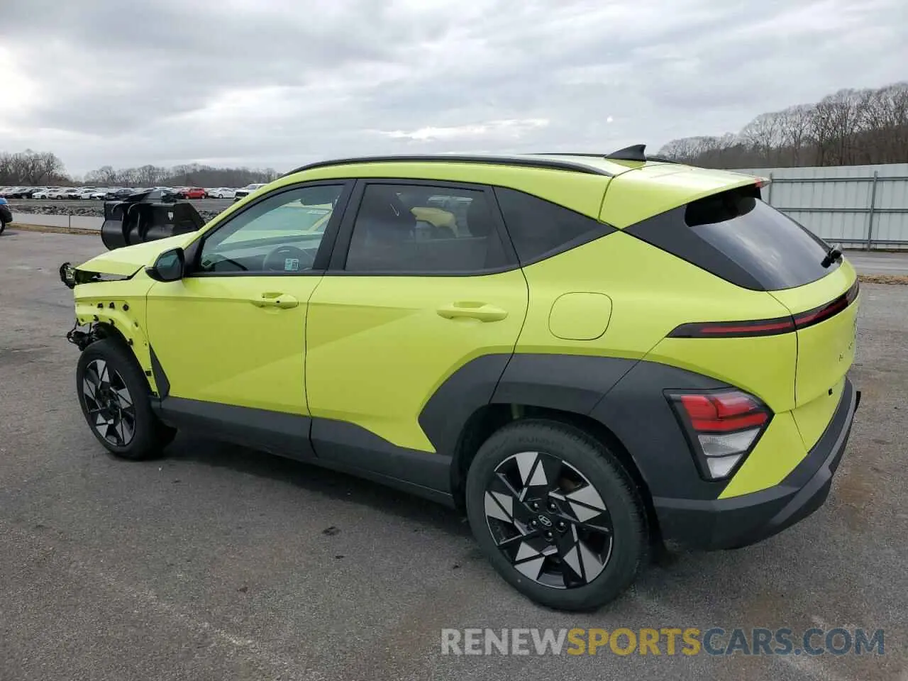 2 Photograph of a damaged car KM8HB3ABXRU118881 HYUNDAI KONA 2024