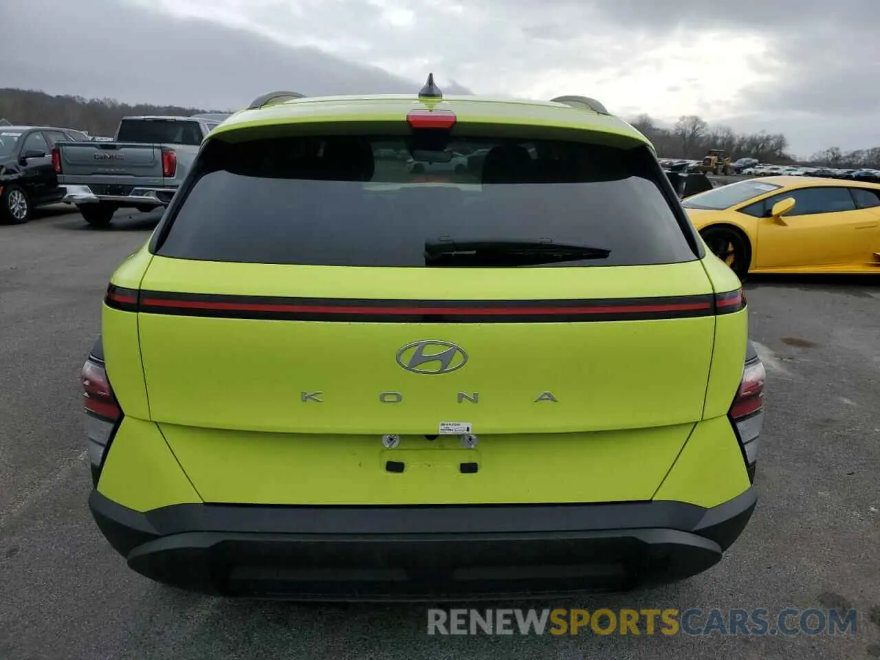 6 Photograph of a damaged car KM8HB3ABXRU118881 HYUNDAI KONA 2024
