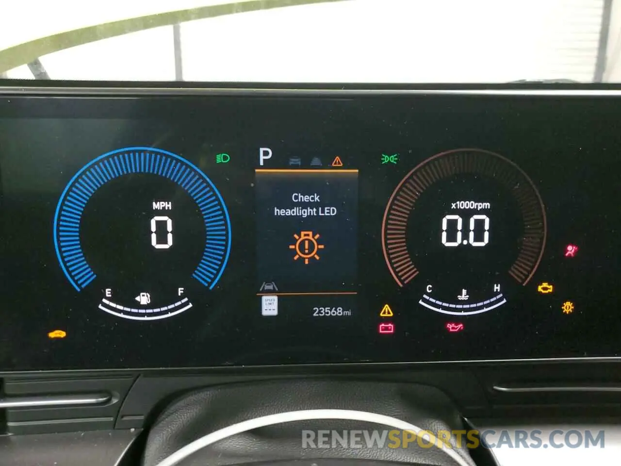 9 Photograph of a damaged car KM8HB3ABXRU118881 HYUNDAI KONA 2024