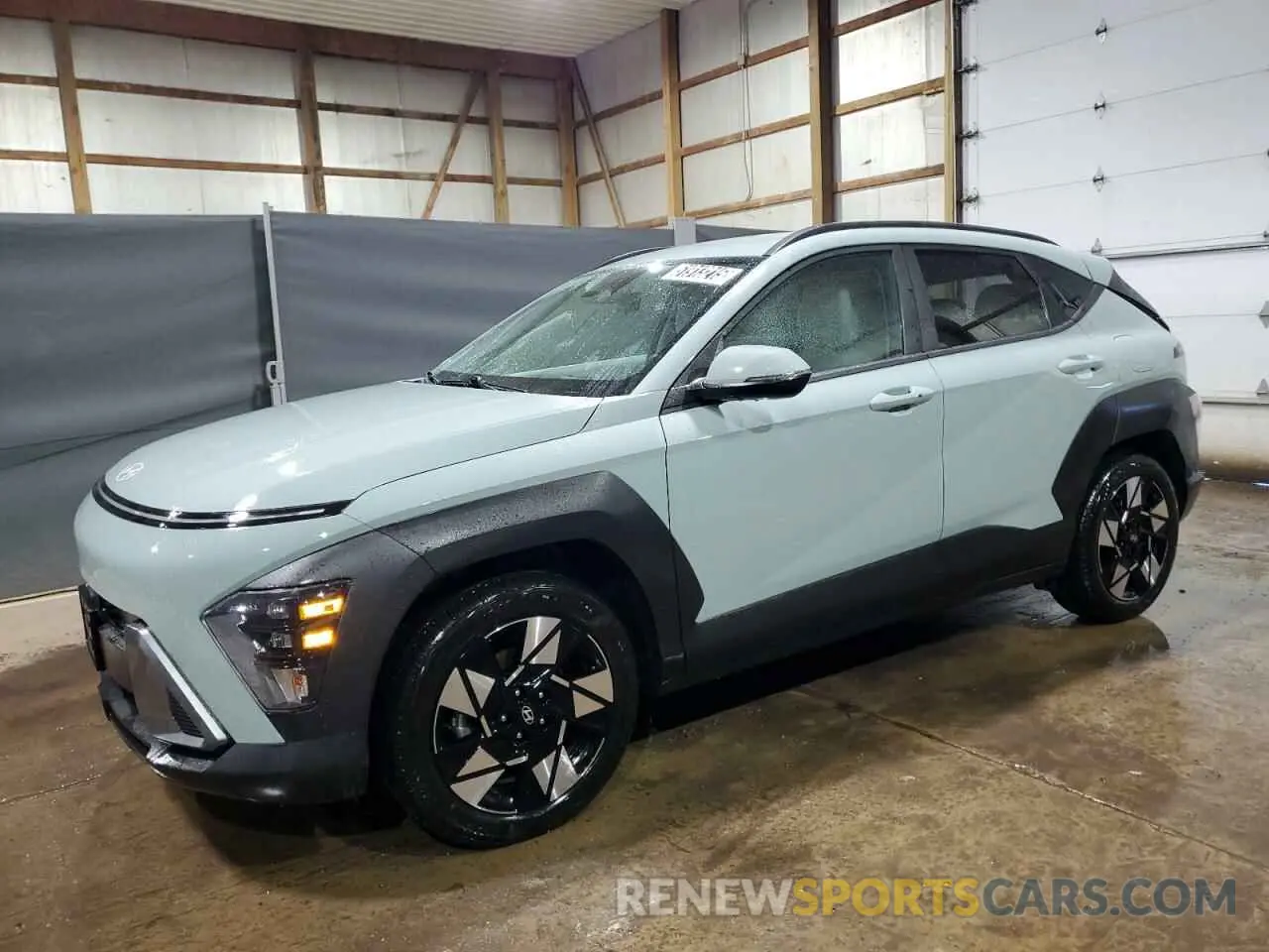 1 Photograph of a damaged car KM8HB3ABXRU148866 HYUNDAI KONA 2024