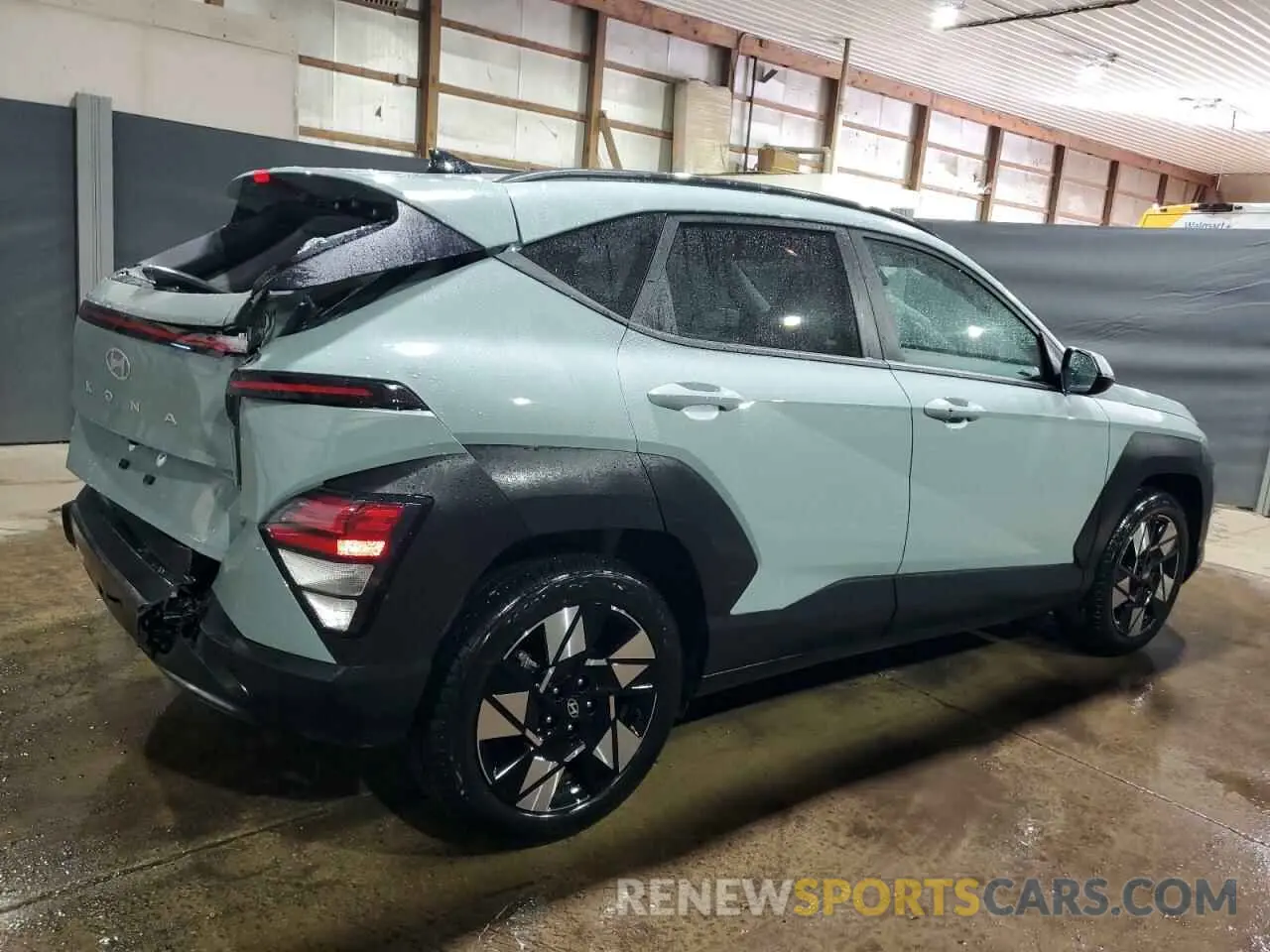 3 Photograph of a damaged car KM8HB3ABXRU148866 HYUNDAI KONA 2024