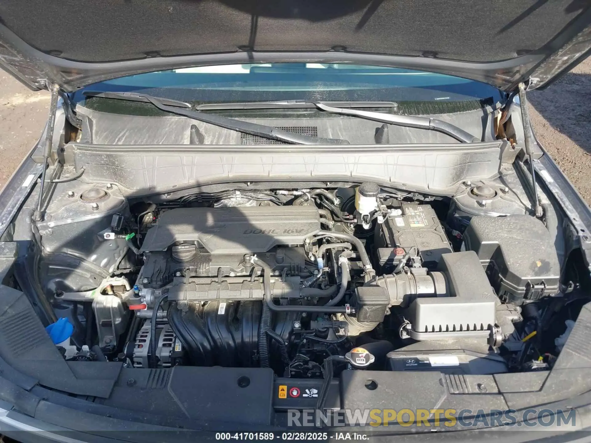 10 Photograph of a damaged car KM8HB3ABXRU184590 HYUNDAI KONA 2024