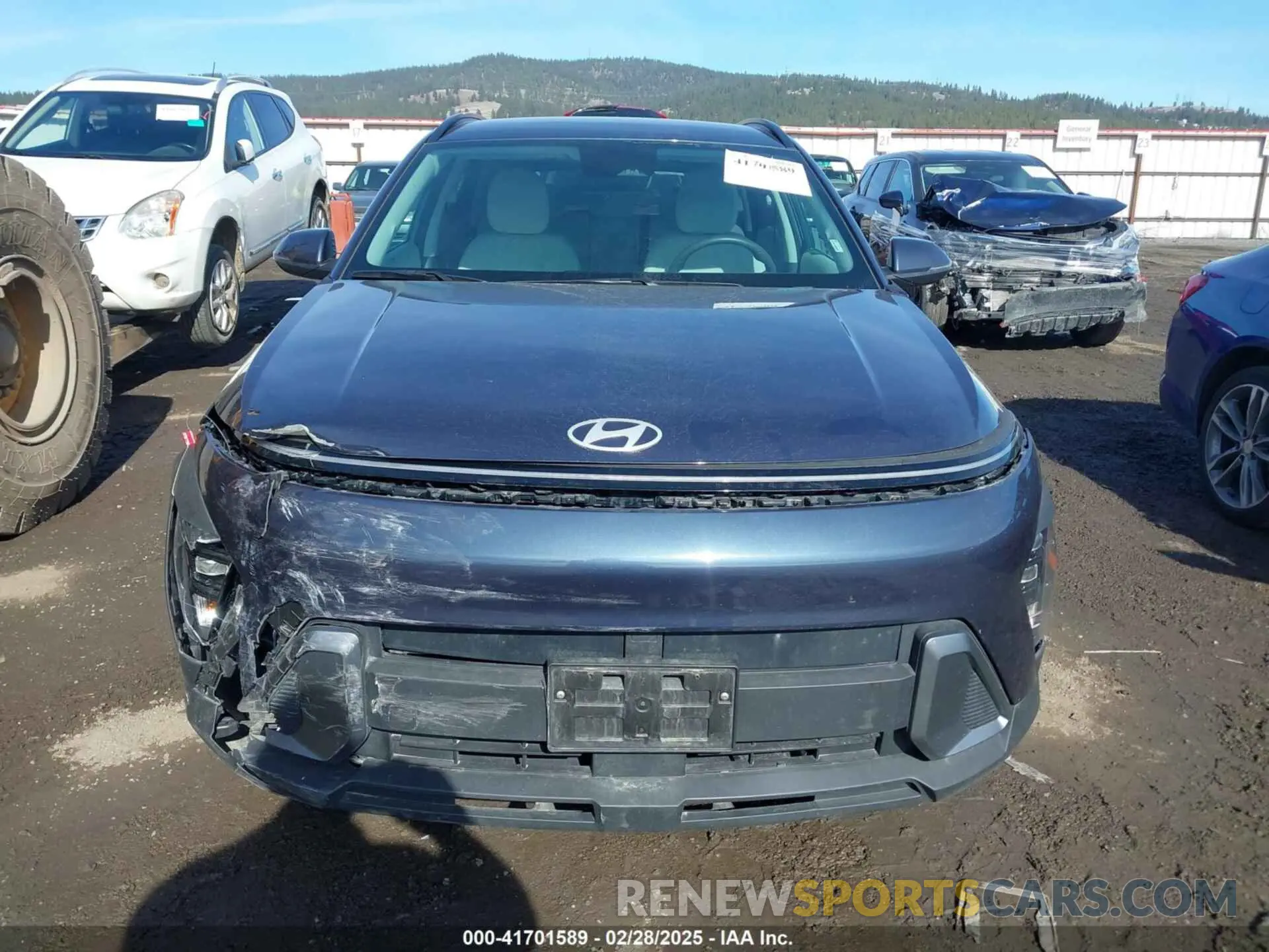 12 Photograph of a damaged car KM8HB3ABXRU184590 HYUNDAI KONA 2024