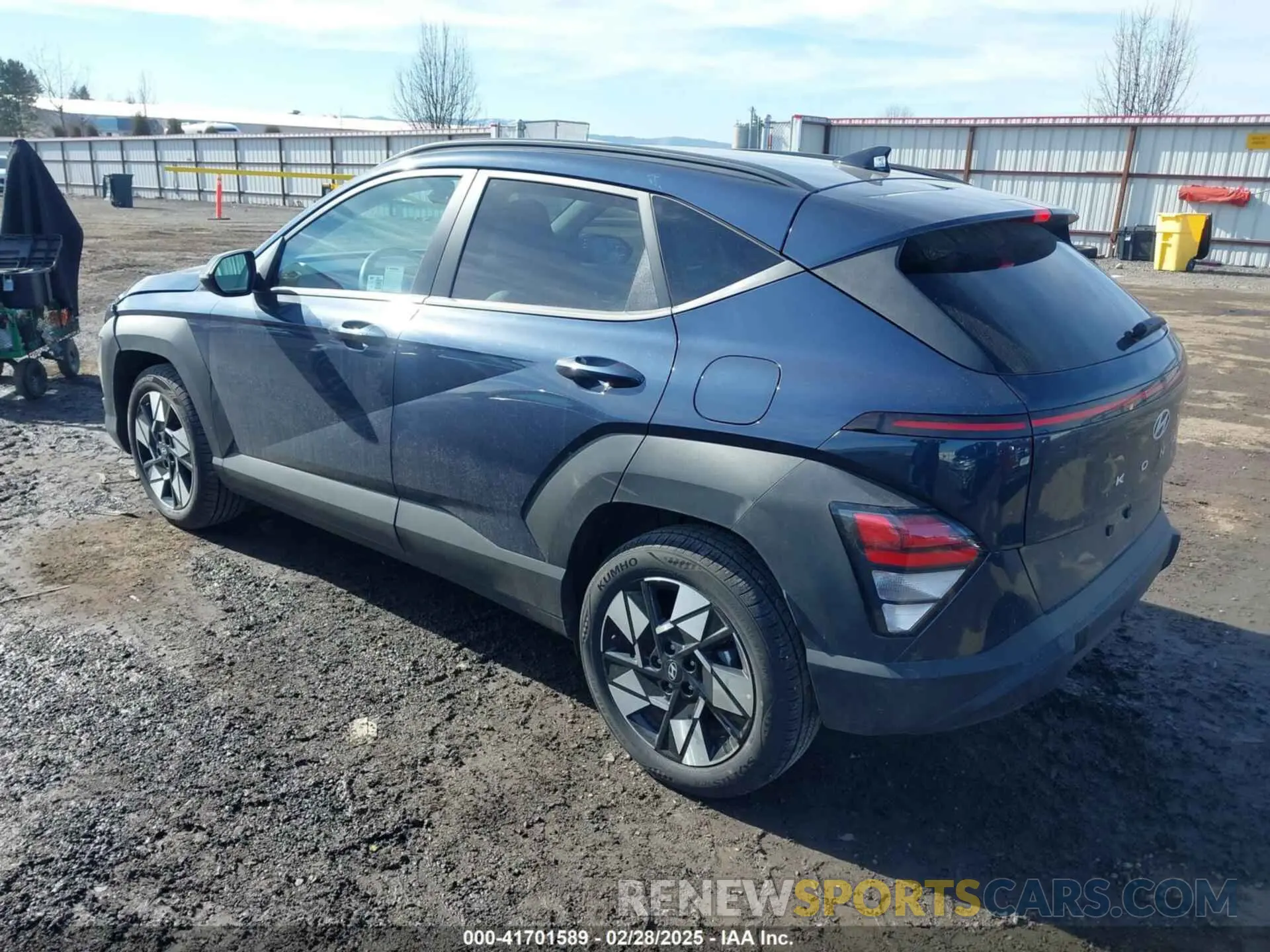 3 Photograph of a damaged car KM8HB3ABXRU184590 HYUNDAI KONA 2024