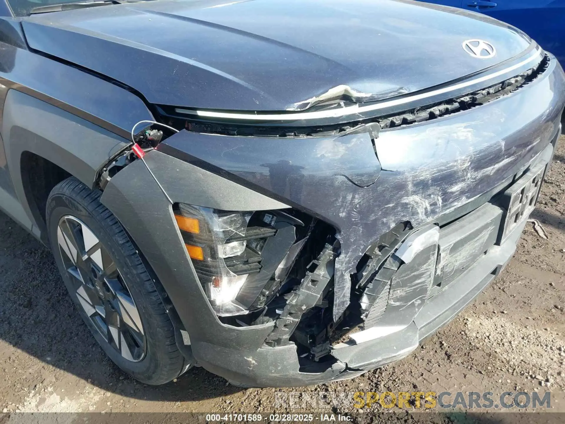 6 Photograph of a damaged car KM8HB3ABXRU184590 HYUNDAI KONA 2024