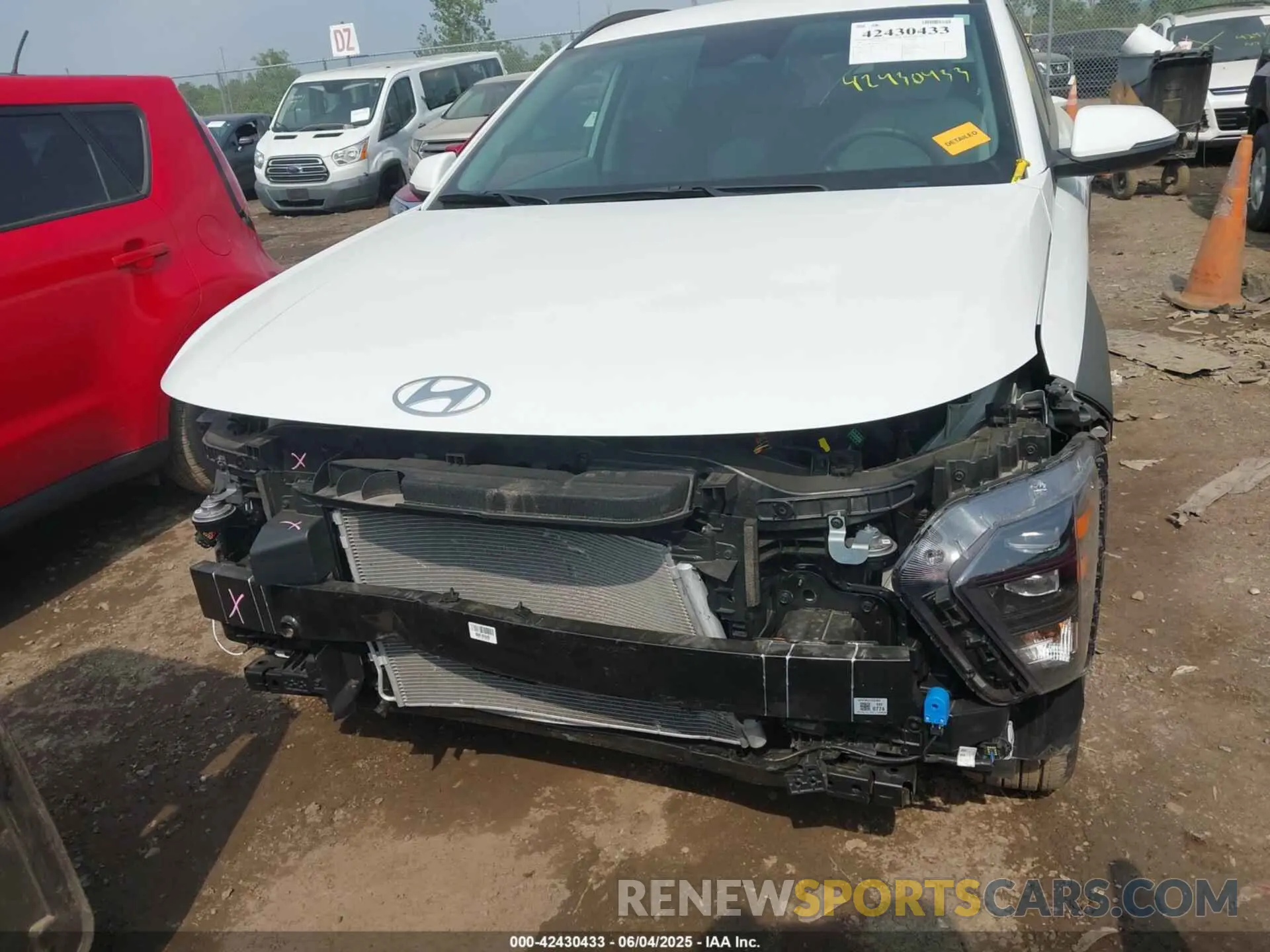 13 Photograph of a damaged car KM8HBCAB0RU057721 HYUNDAI KONA 2024