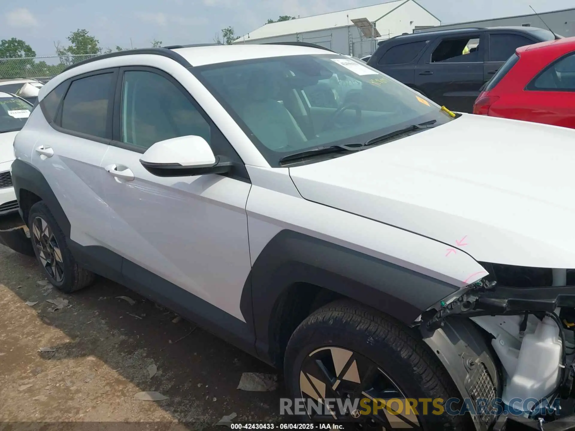 14 Photograph of a damaged car KM8HBCAB0RU057721 HYUNDAI KONA 2024
