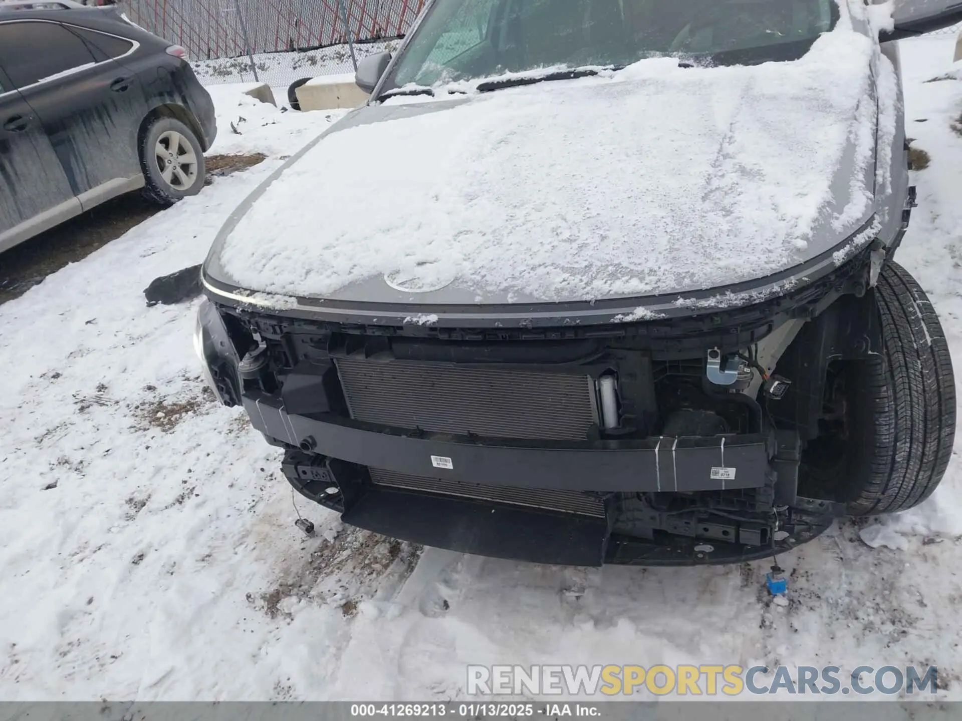 13 Photograph of a damaged car KM8HBCAB0RU069688 HYUNDAI KONA 2024
