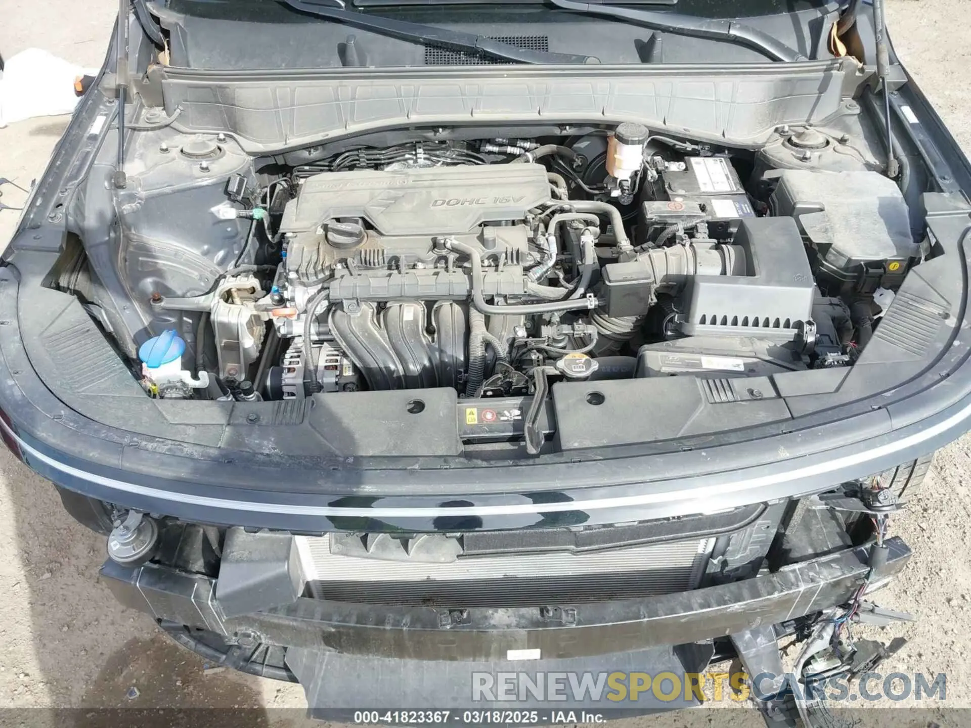 10 Photograph of a damaged car KM8HBCAB0RU075619 HYUNDAI KONA 2024