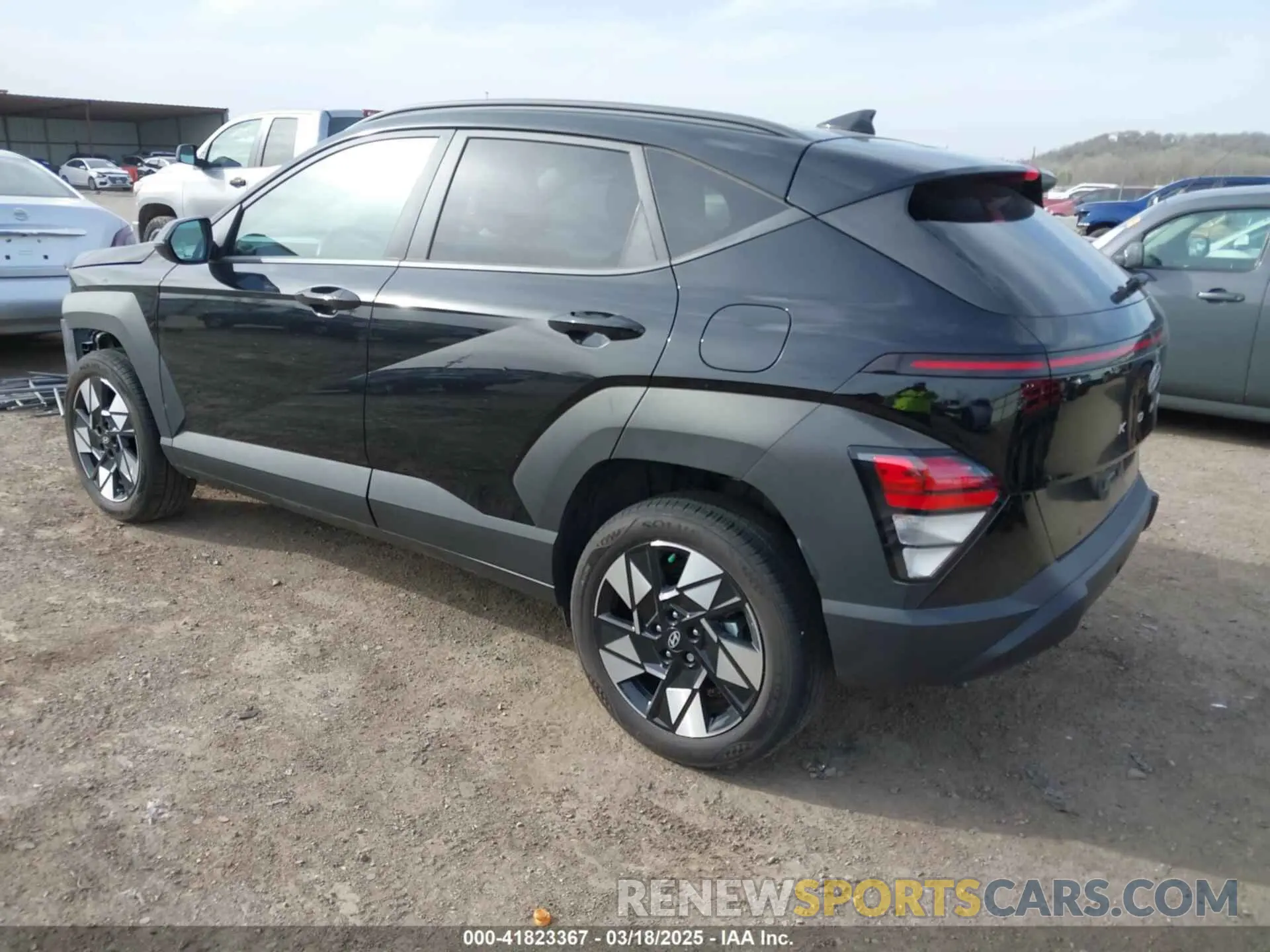 3 Photograph of a damaged car KM8HBCAB0RU075619 HYUNDAI KONA 2024