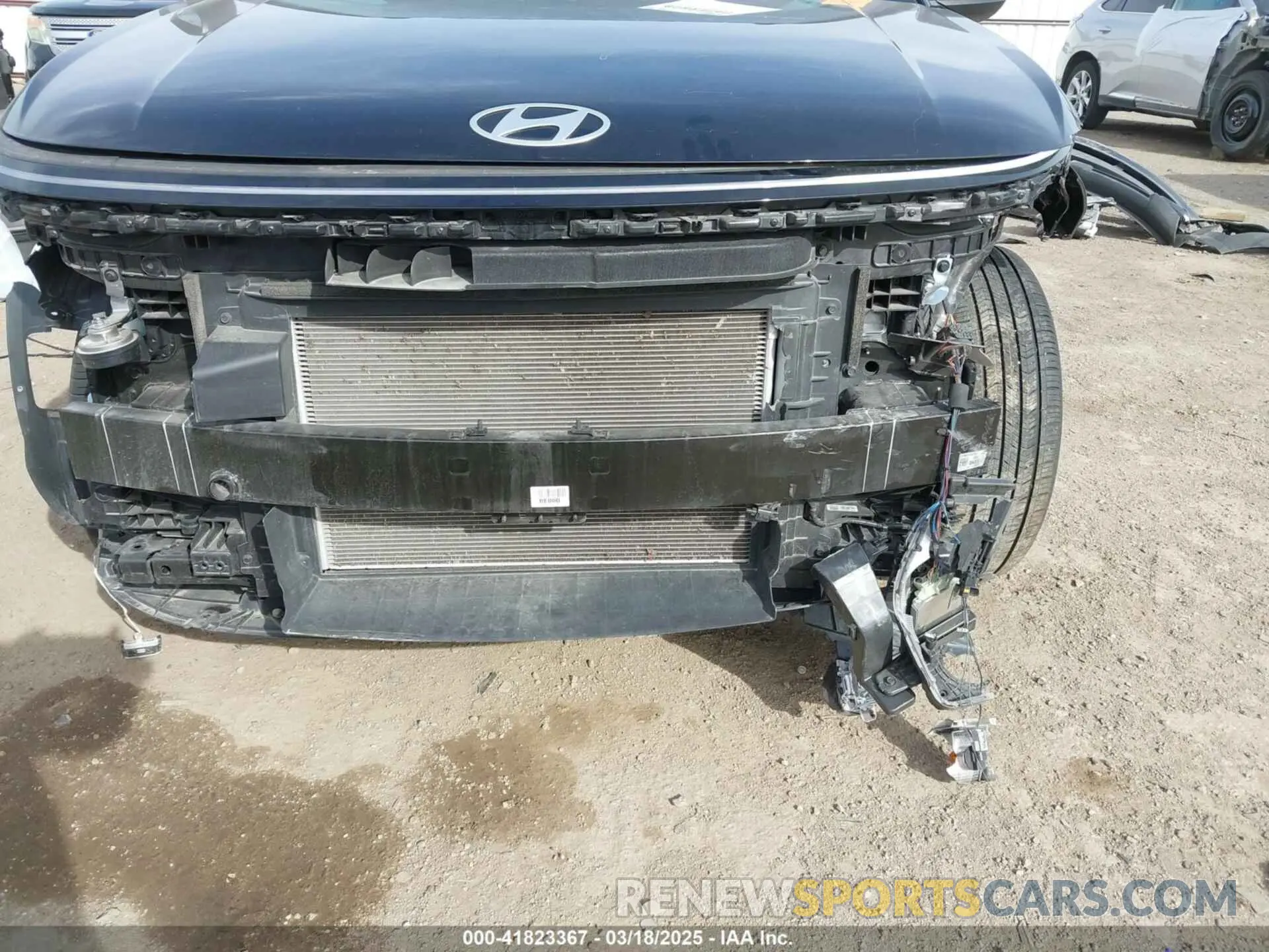 6 Photograph of a damaged car KM8HBCAB0RU075619 HYUNDAI KONA 2024
