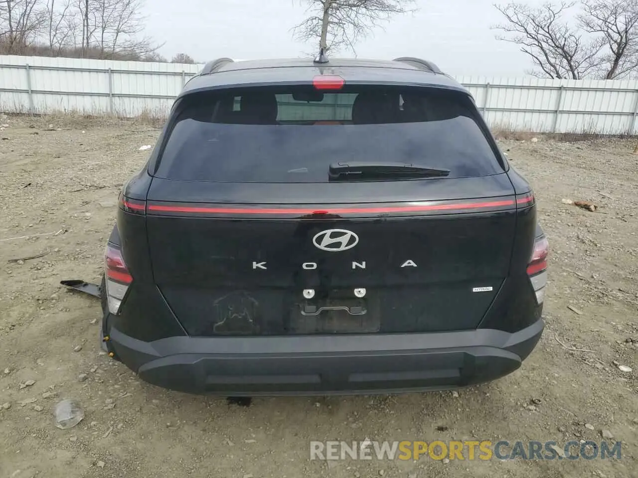 6 Photograph of a damaged car KM8HBCAB0RU083557 HYUNDAI KONA 2024