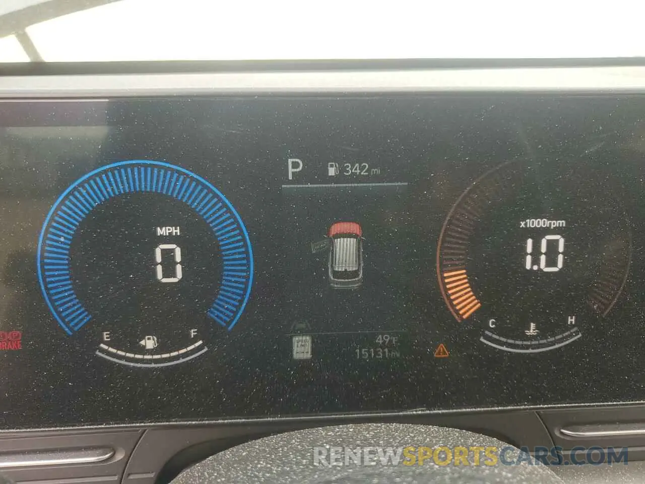 9 Photograph of a damaged car KM8HBCAB0RU083557 HYUNDAI KONA 2024