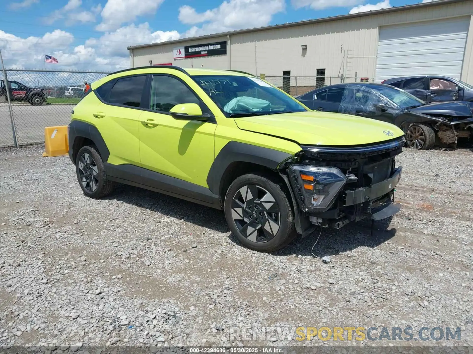 1 Photograph of a damaged car KM8HBCAB0RU181908 HYUNDAI KONA 2024