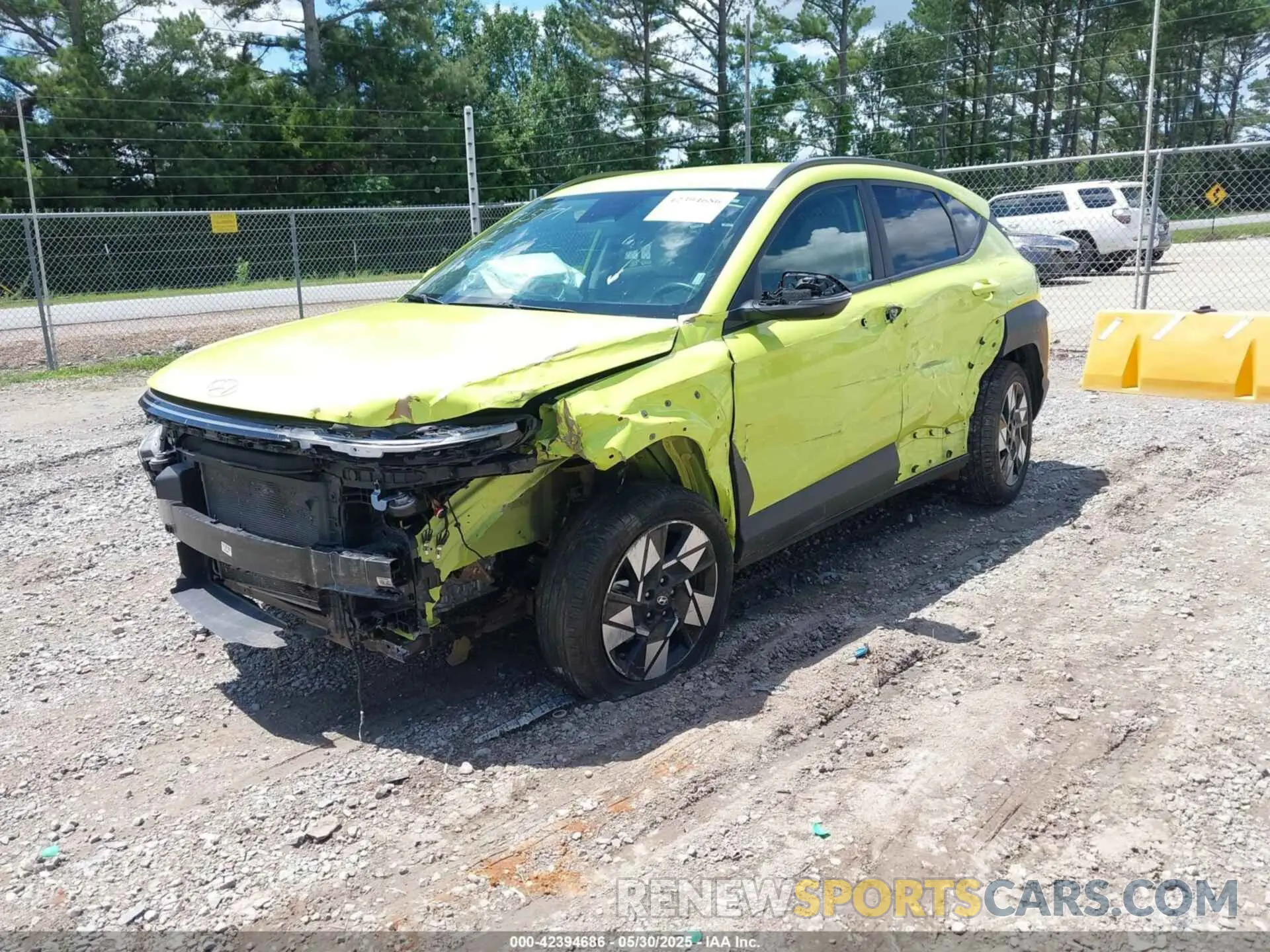 2 Photograph of a damaged car KM8HBCAB0RU181908 HYUNDAI KONA 2024