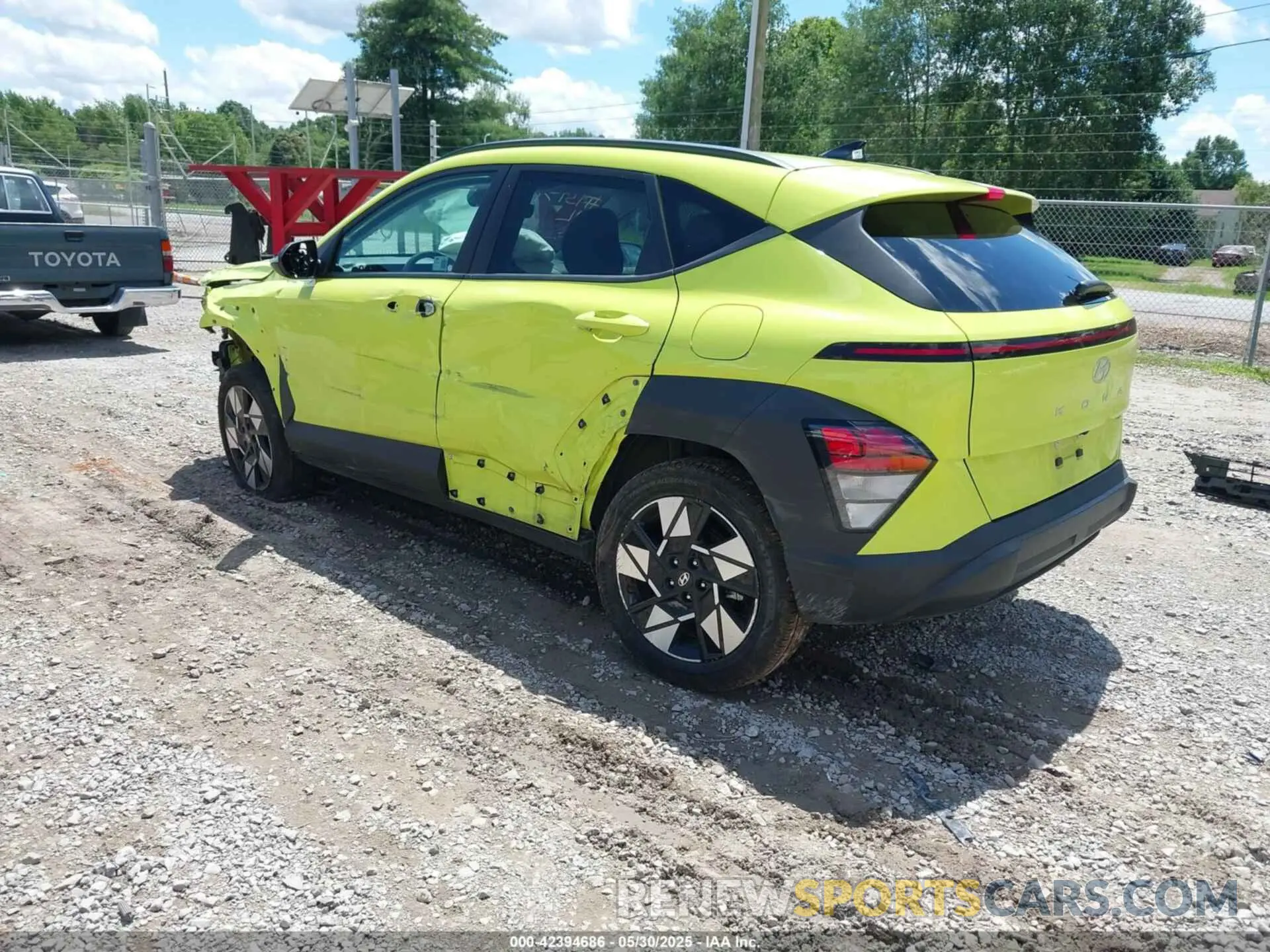 3 Photograph of a damaged car KM8HBCAB0RU181908 HYUNDAI KONA 2024