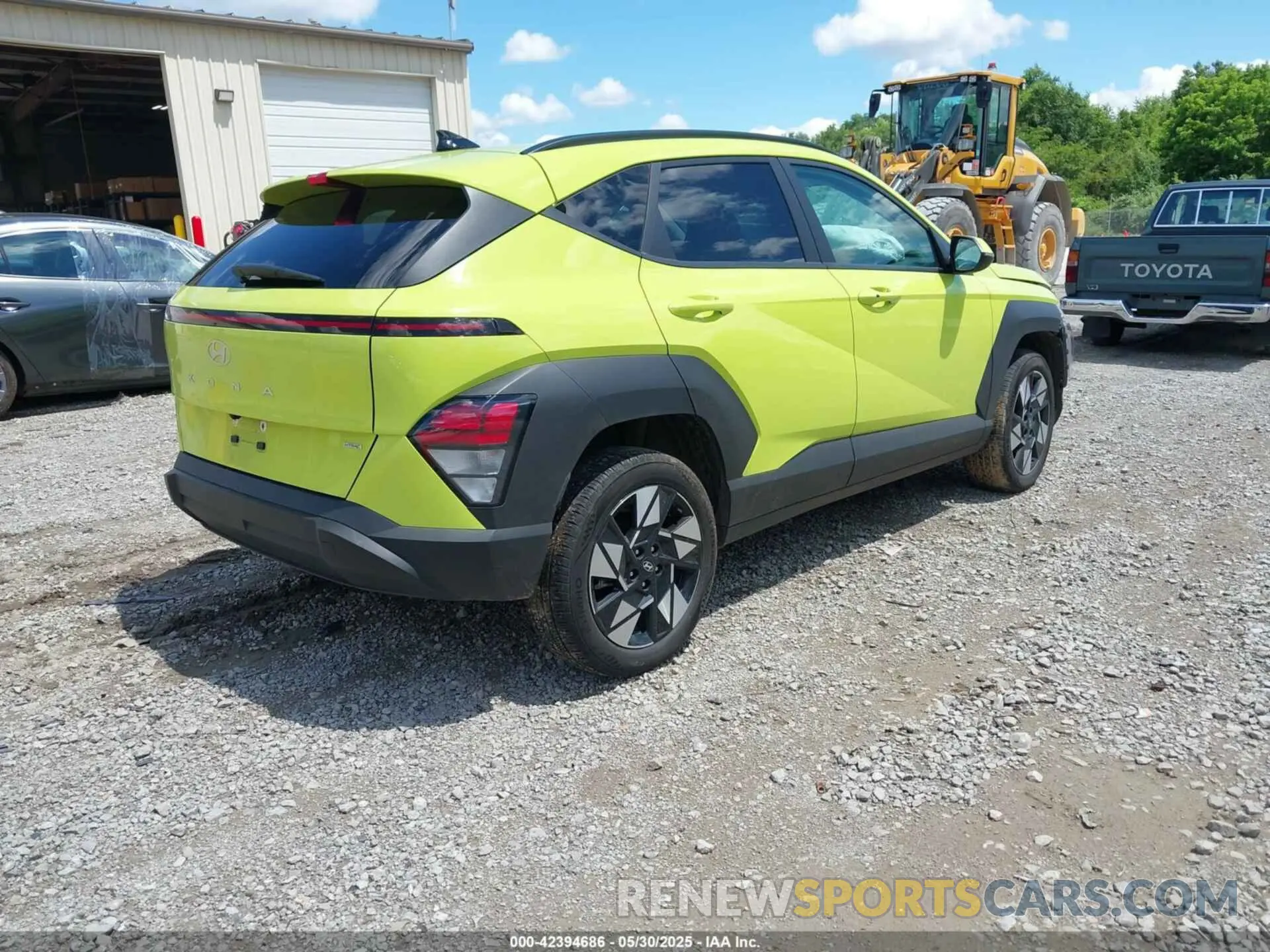 4 Photograph of a damaged car KM8HBCAB0RU181908 HYUNDAI KONA 2024