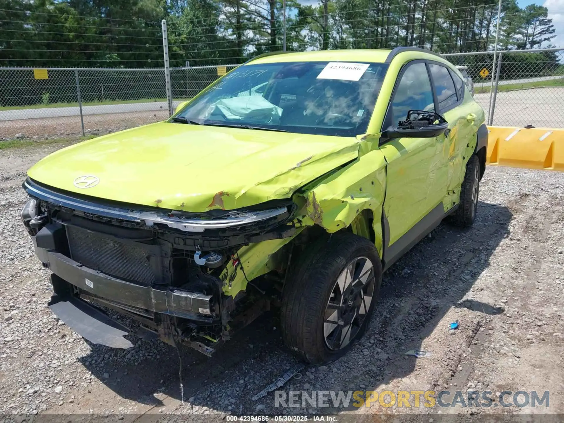 6 Photograph of a damaged car KM8HBCAB0RU181908 HYUNDAI KONA 2024