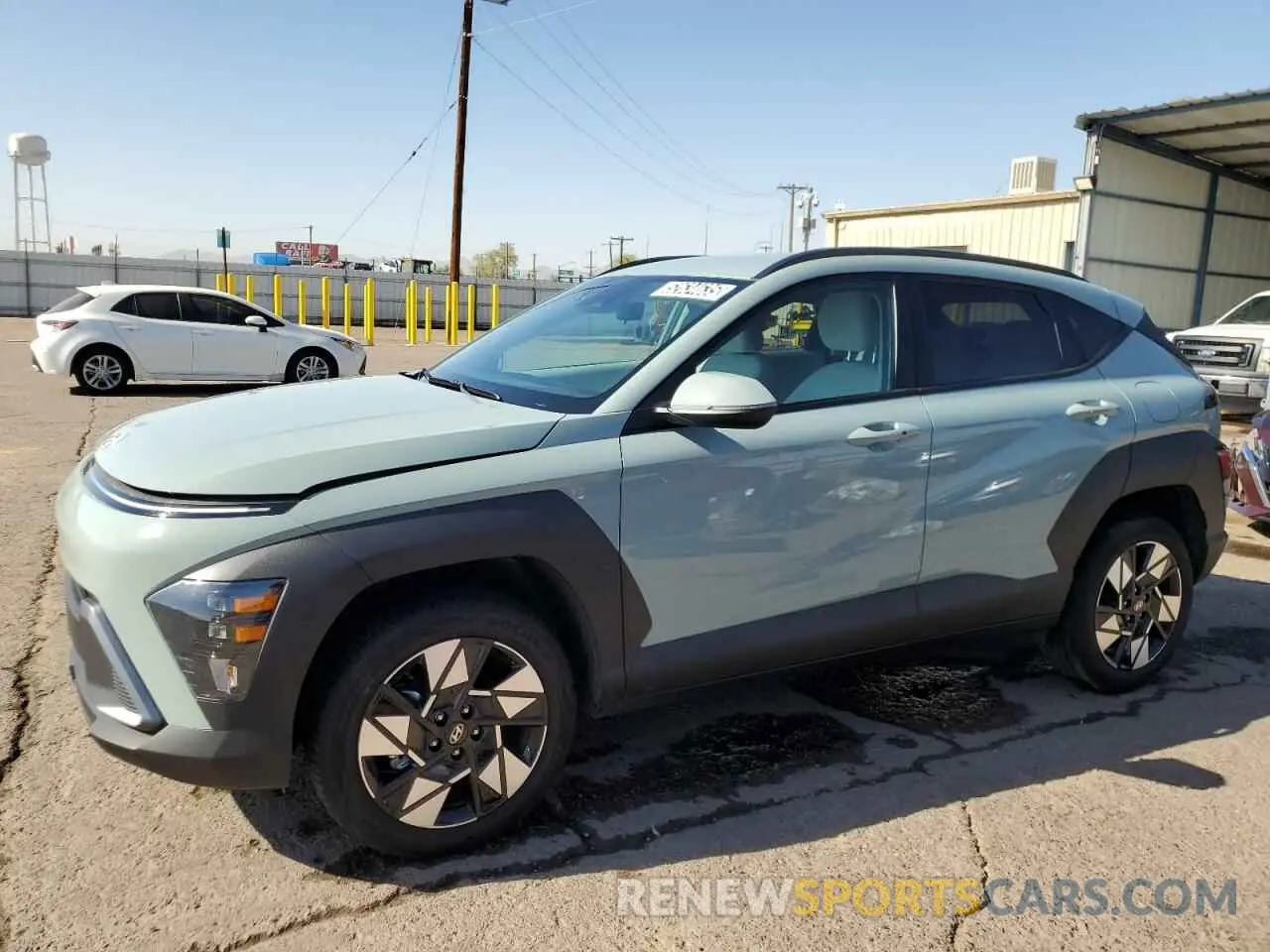 1 Photograph of a damaged car KM8HBCAB1RU165992 HYUNDAI KONA 2024