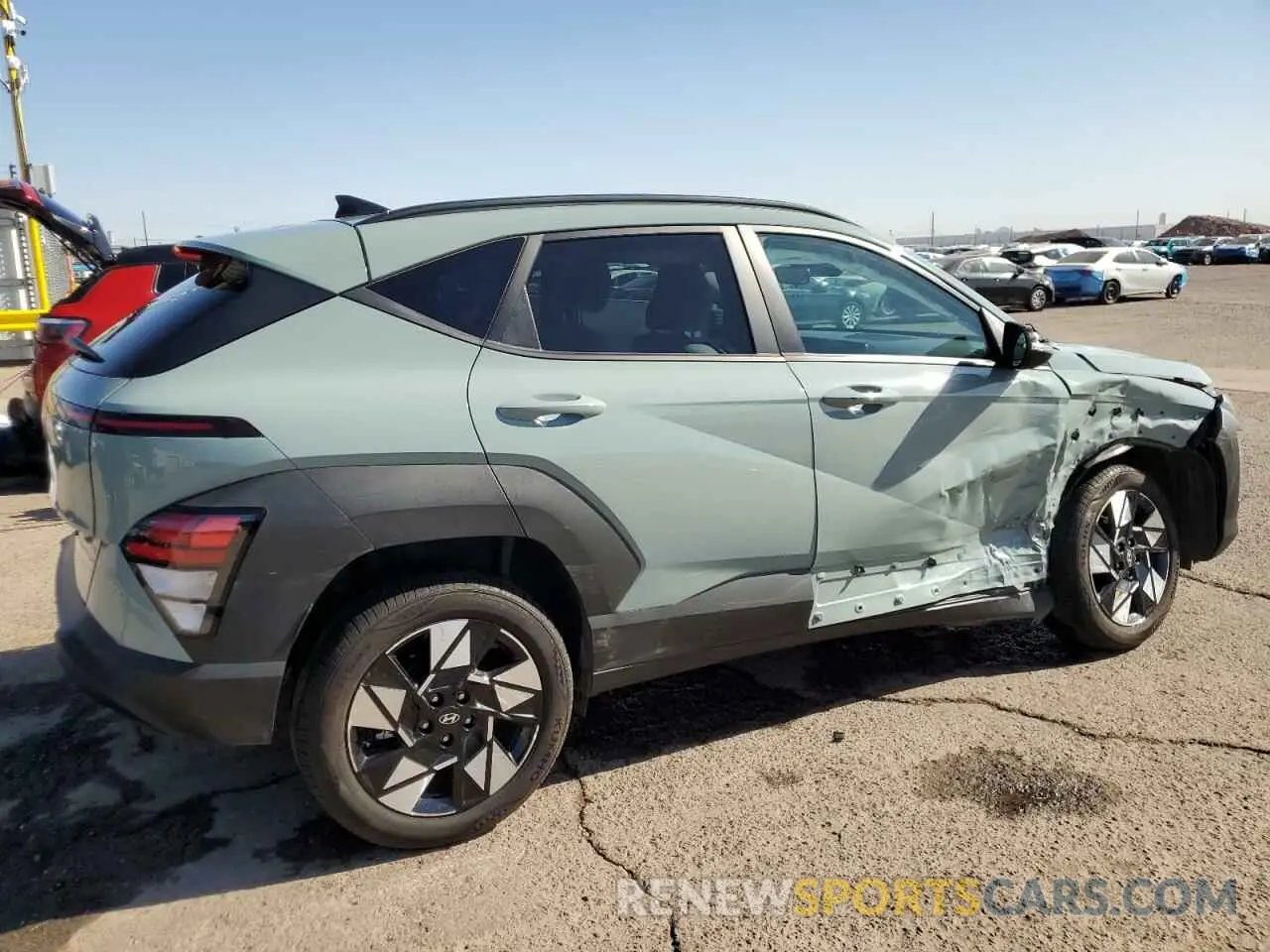 3 Photograph of a damaged car KM8HBCAB1RU165992 HYUNDAI KONA 2024