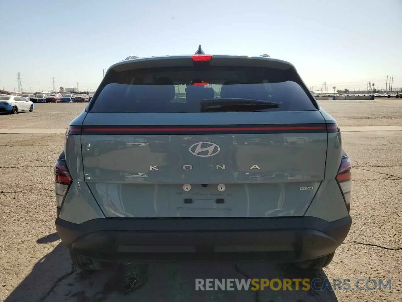 6 Photograph of a damaged car KM8HBCAB1RU165992 HYUNDAI KONA 2024