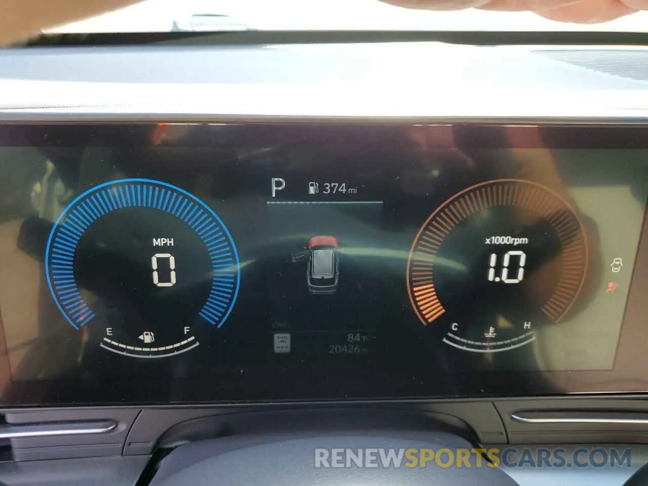 9 Photograph of a damaged car KM8HBCAB1RU165992 HYUNDAI KONA 2024