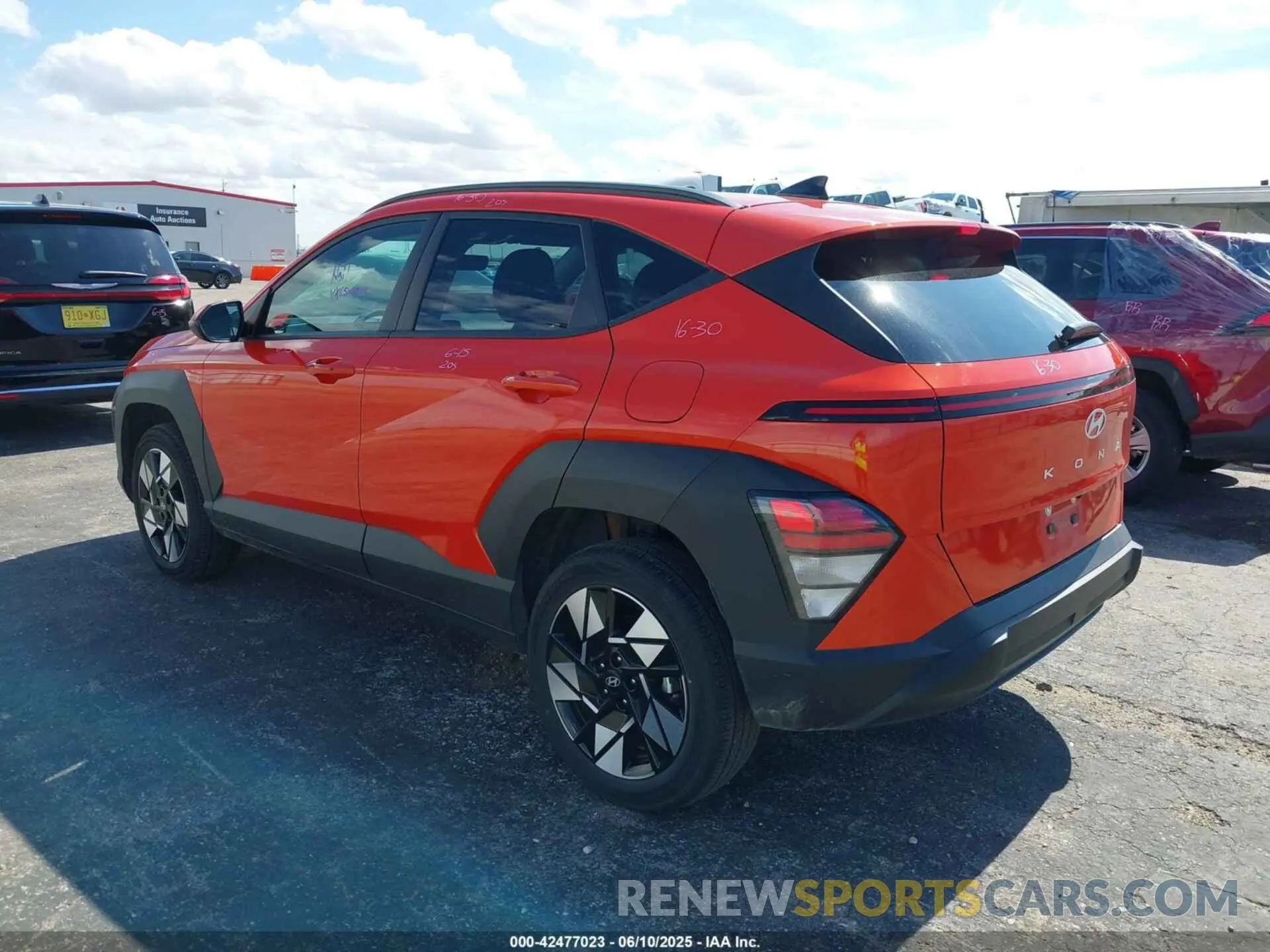 3 Photograph of a damaged car KM8HBCAB1RU180167 HYUNDAI KONA 2024