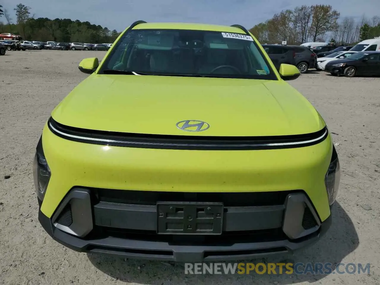 5 Photograph of a damaged car KM8HBCAB2RU042301 HYUNDAI KONA 2024