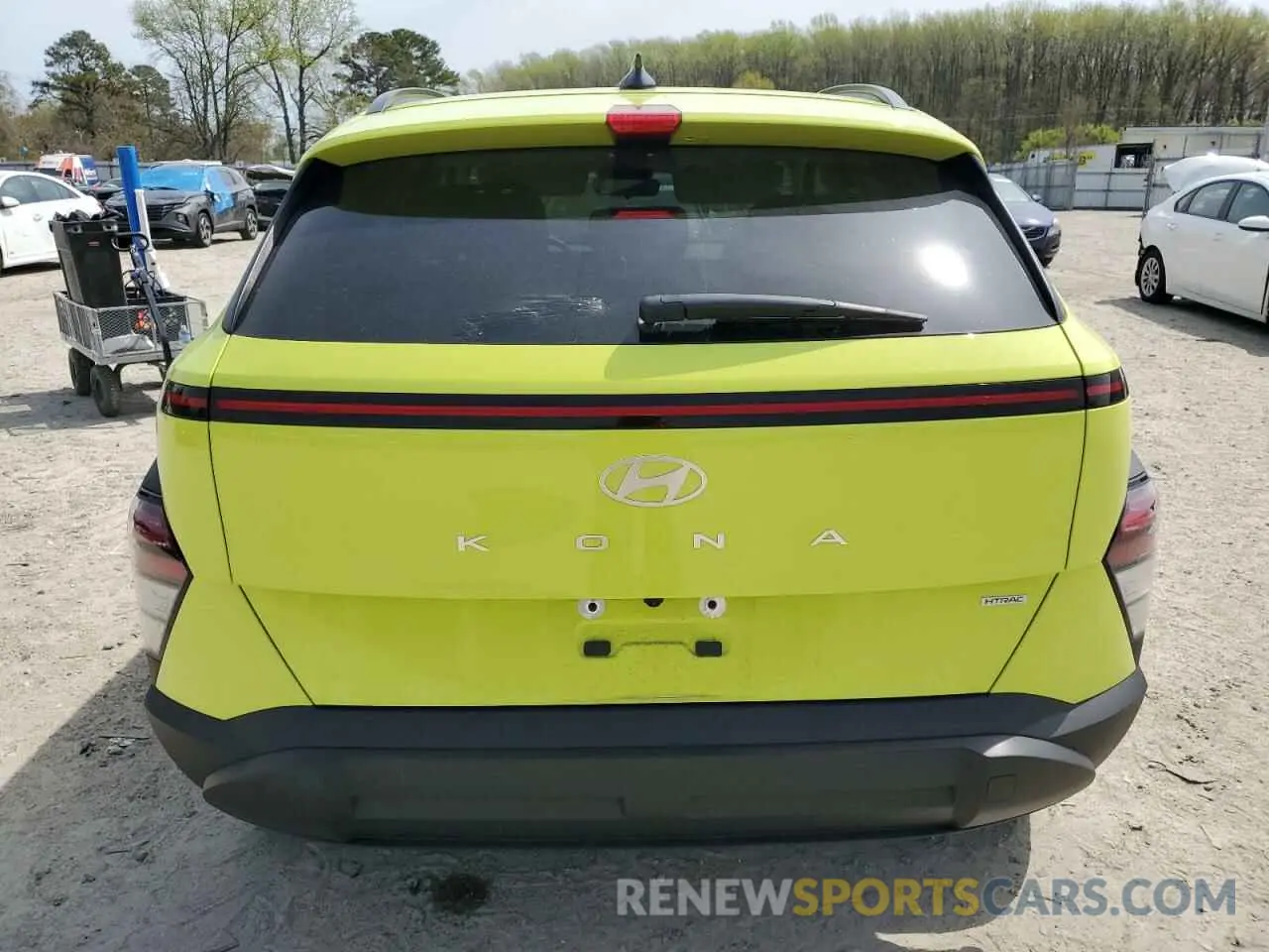 6 Photograph of a damaged car KM8HBCAB2RU042301 HYUNDAI KONA 2024