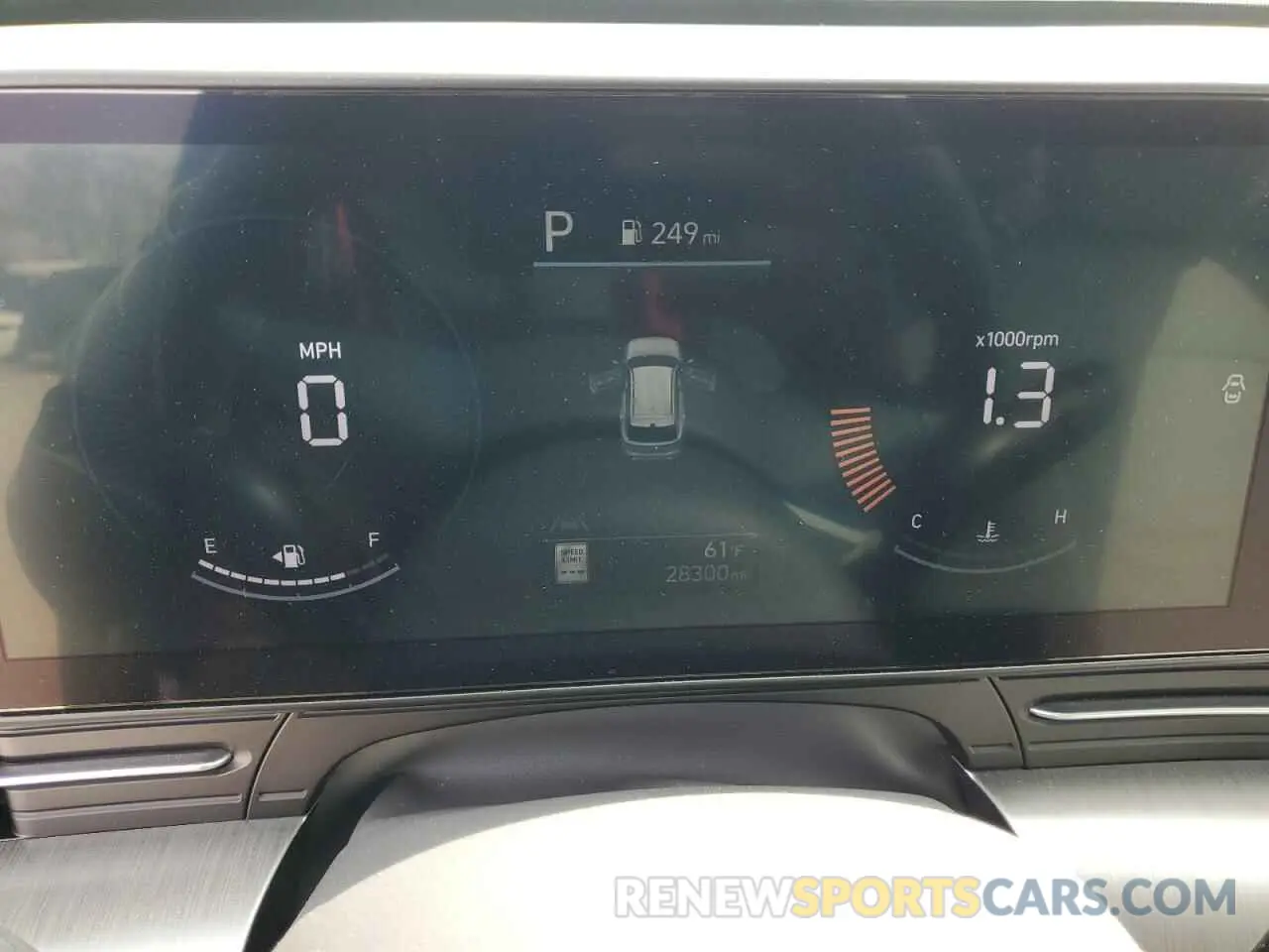 9 Photograph of a damaged car KM8HBCAB2RU042301 HYUNDAI KONA 2024